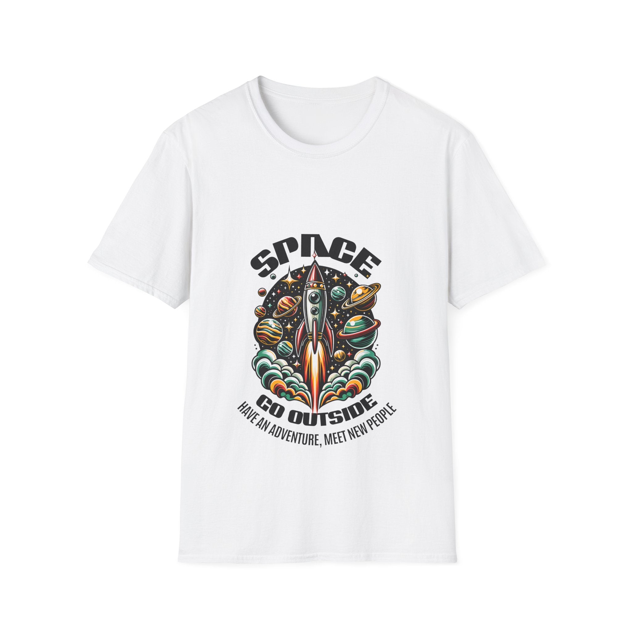 Space Unisex Softstyle T-Shirt