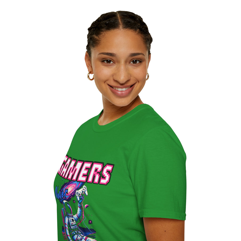 Gamers Never Sleep Unisex Softstyle T-Shirt
