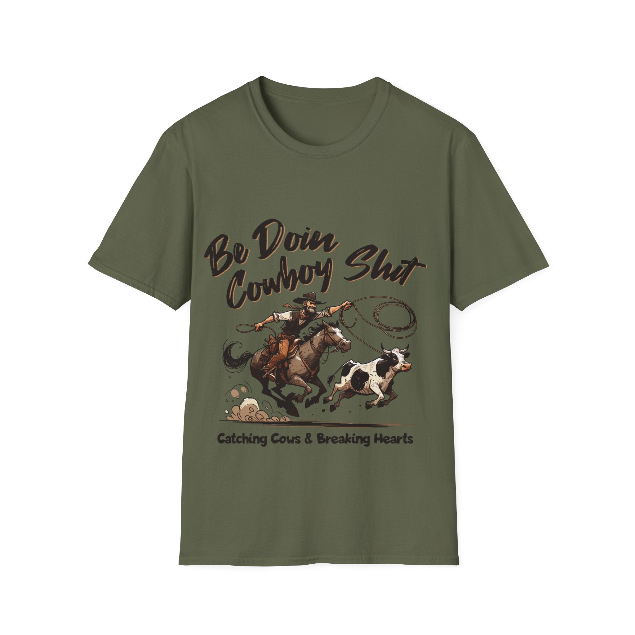 Cowboy Shit Unisex Softstyle T-Shirt