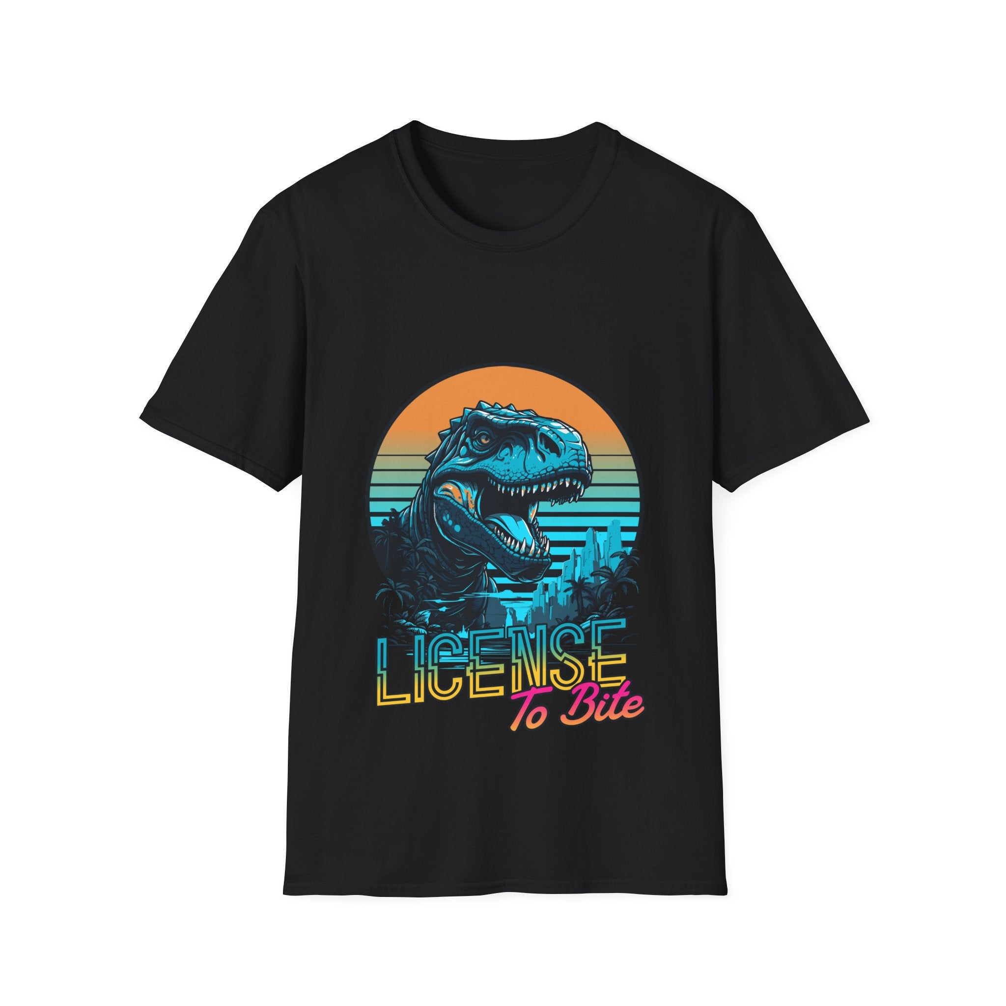 License to Bite Unisex Softstyle T-Shirt