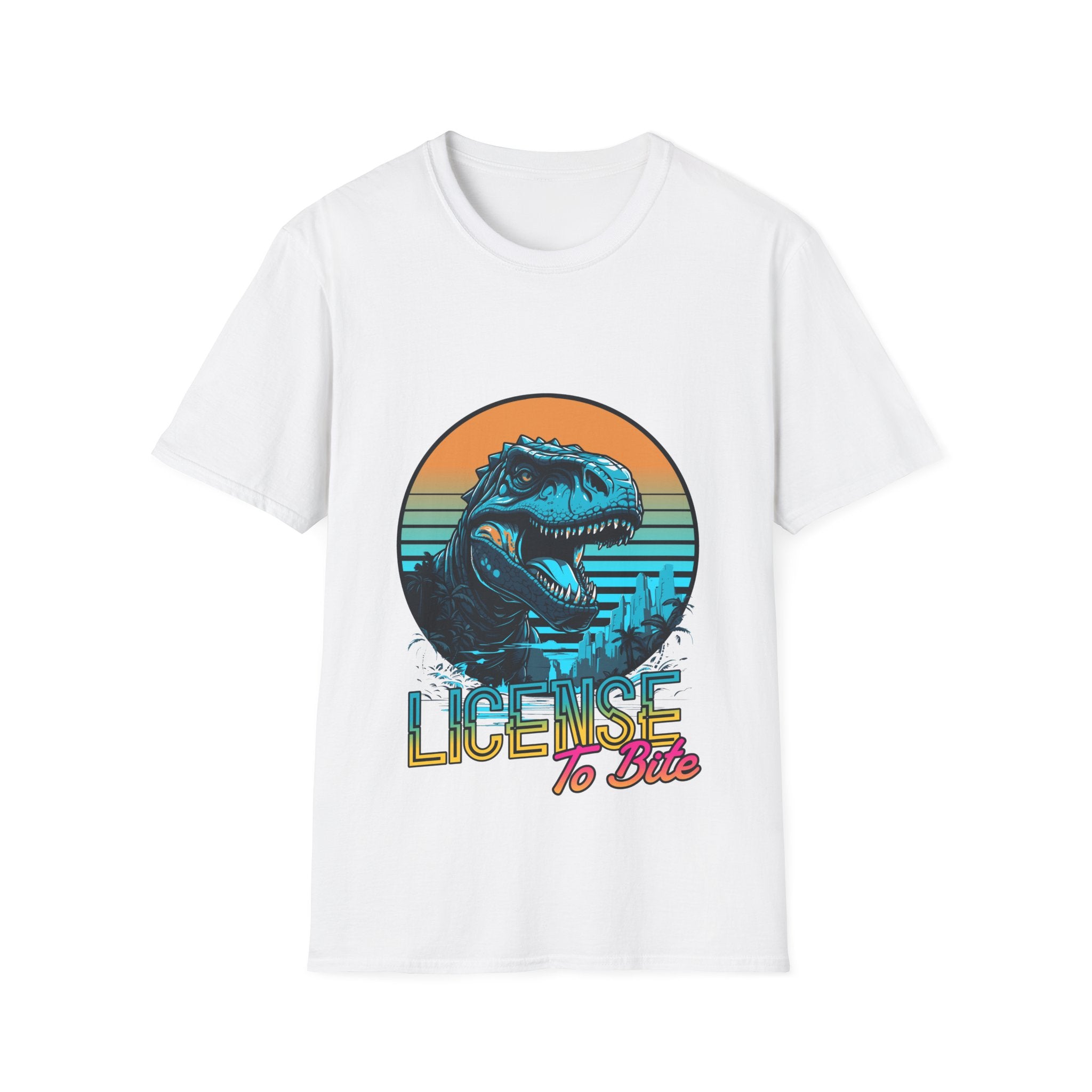 License to Bite Unisex Softstyle T-Shirt