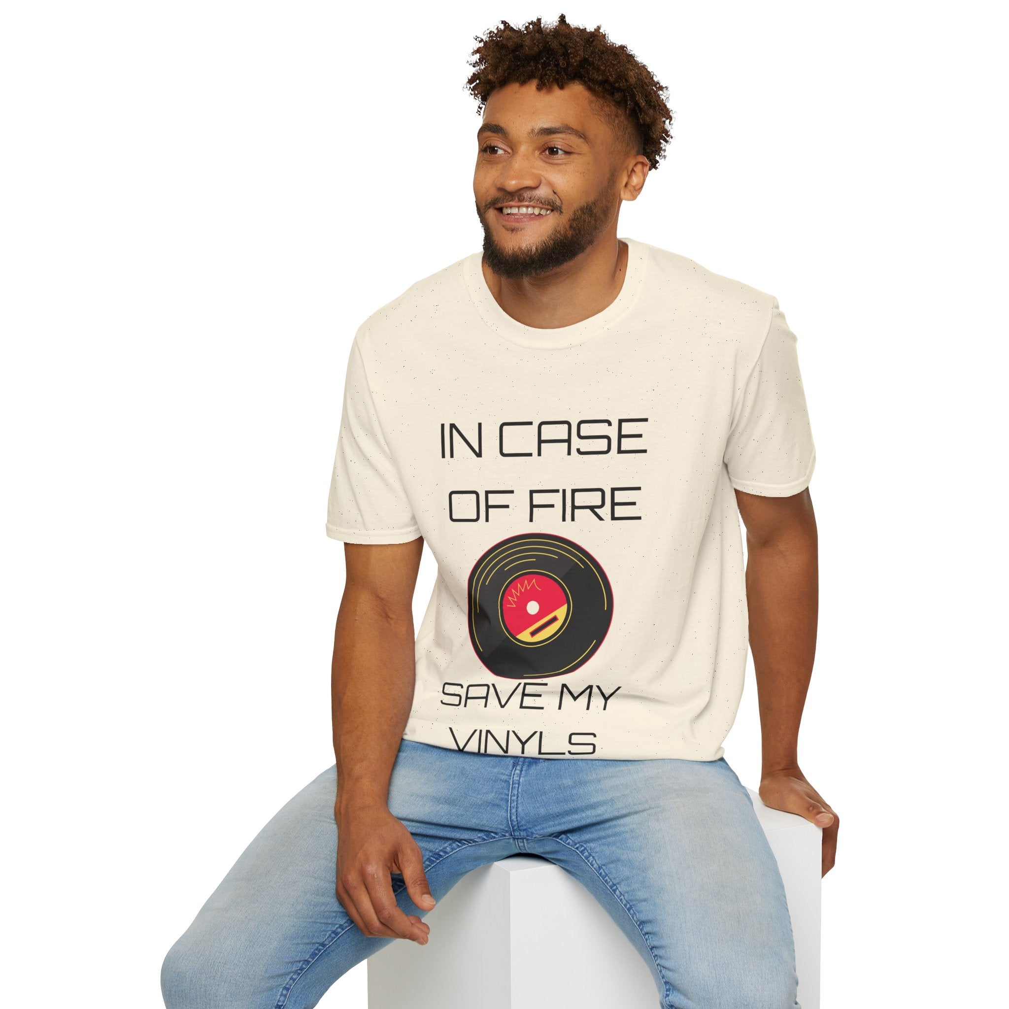 Save My Vinyls Unisex Softstyle T-Shirt