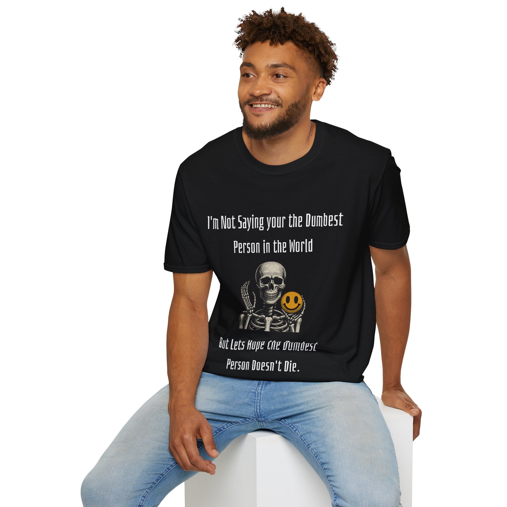 Dumbest Person Unisex Softstyle T-Shirt