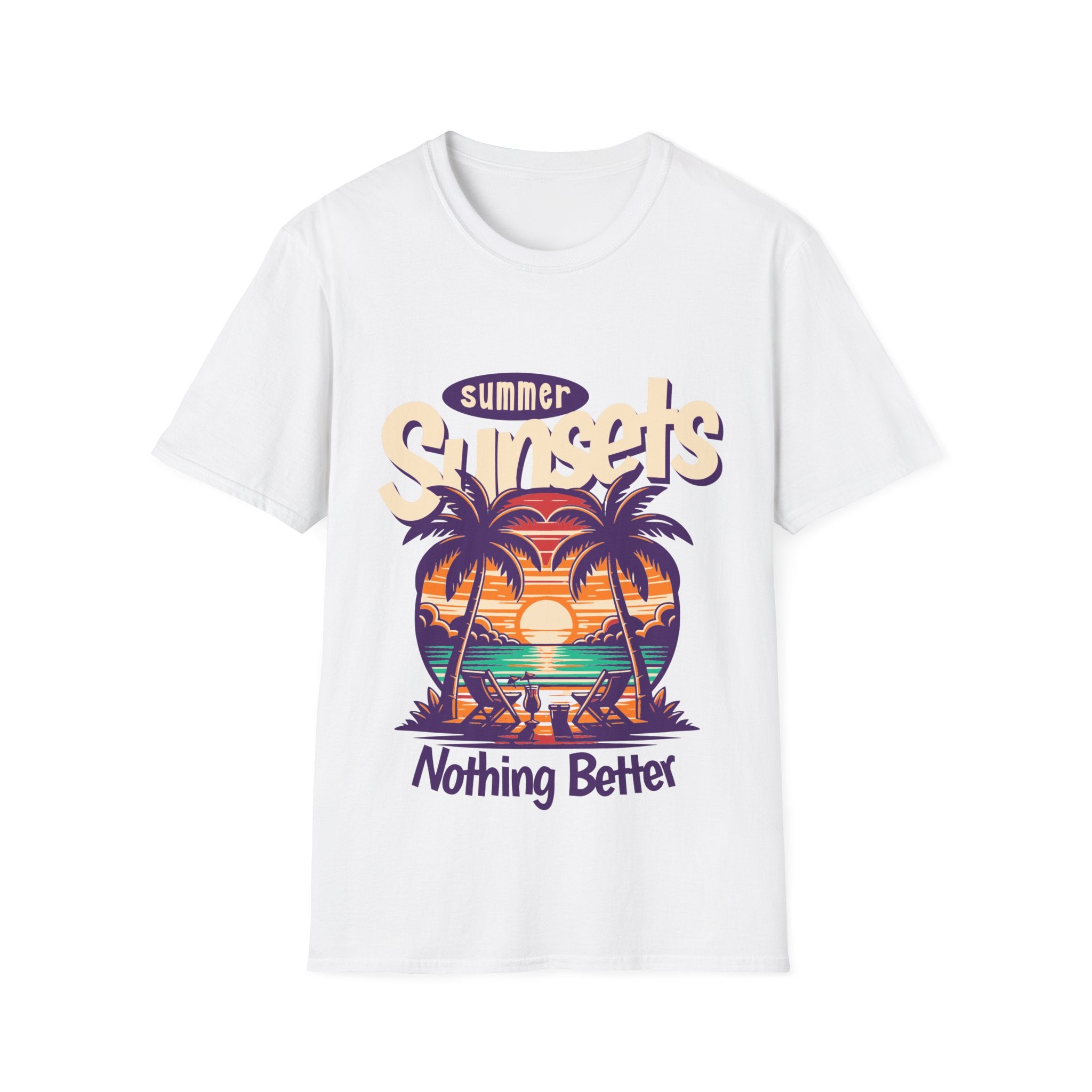 Summer Sunsets Unisex Softstyle T-Shirt