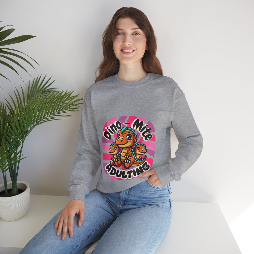 Dino-Mite Unisex Heavy Blend™ Crewneck Sweatshirt