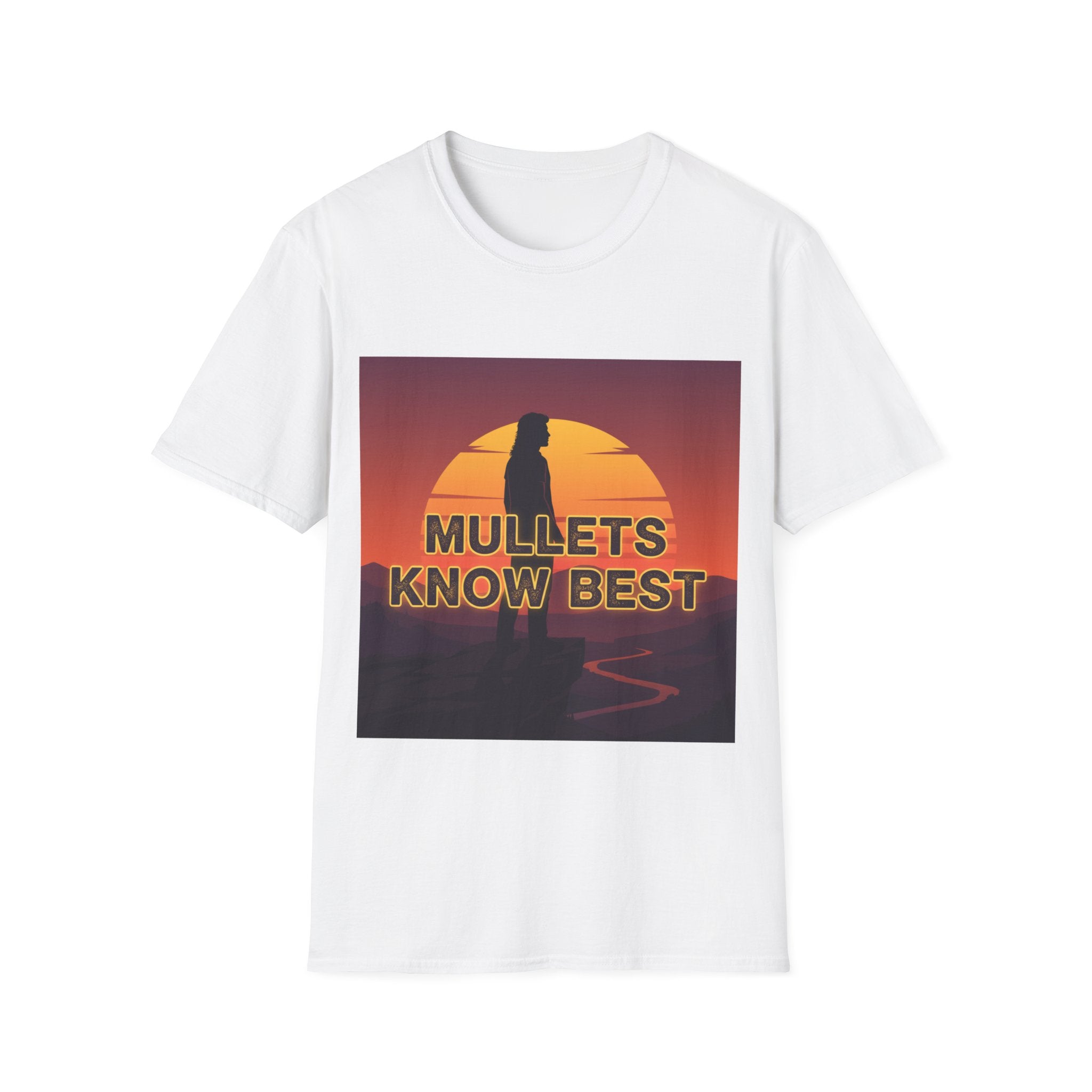 Mullets Unisex Softstyle T-Shirt