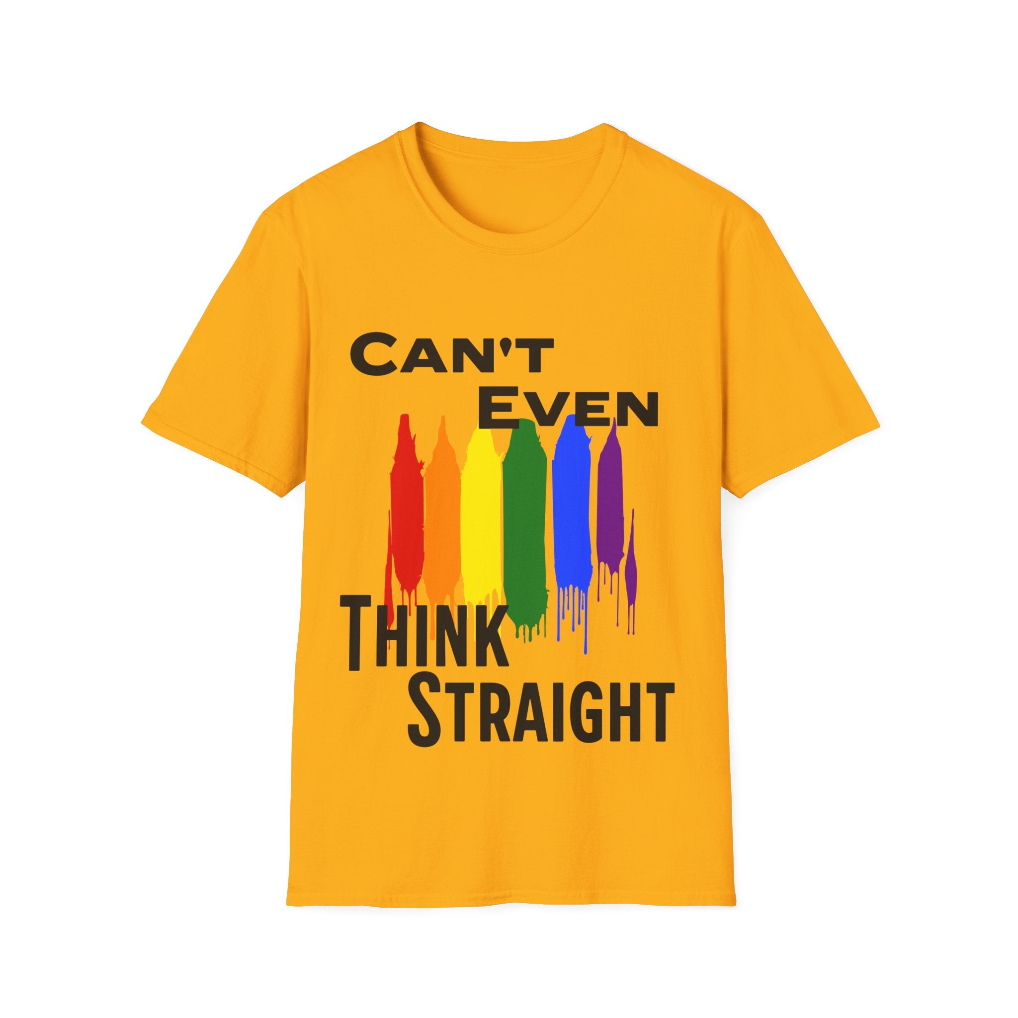 Think Straight Unisex Softstyle T-Shirt