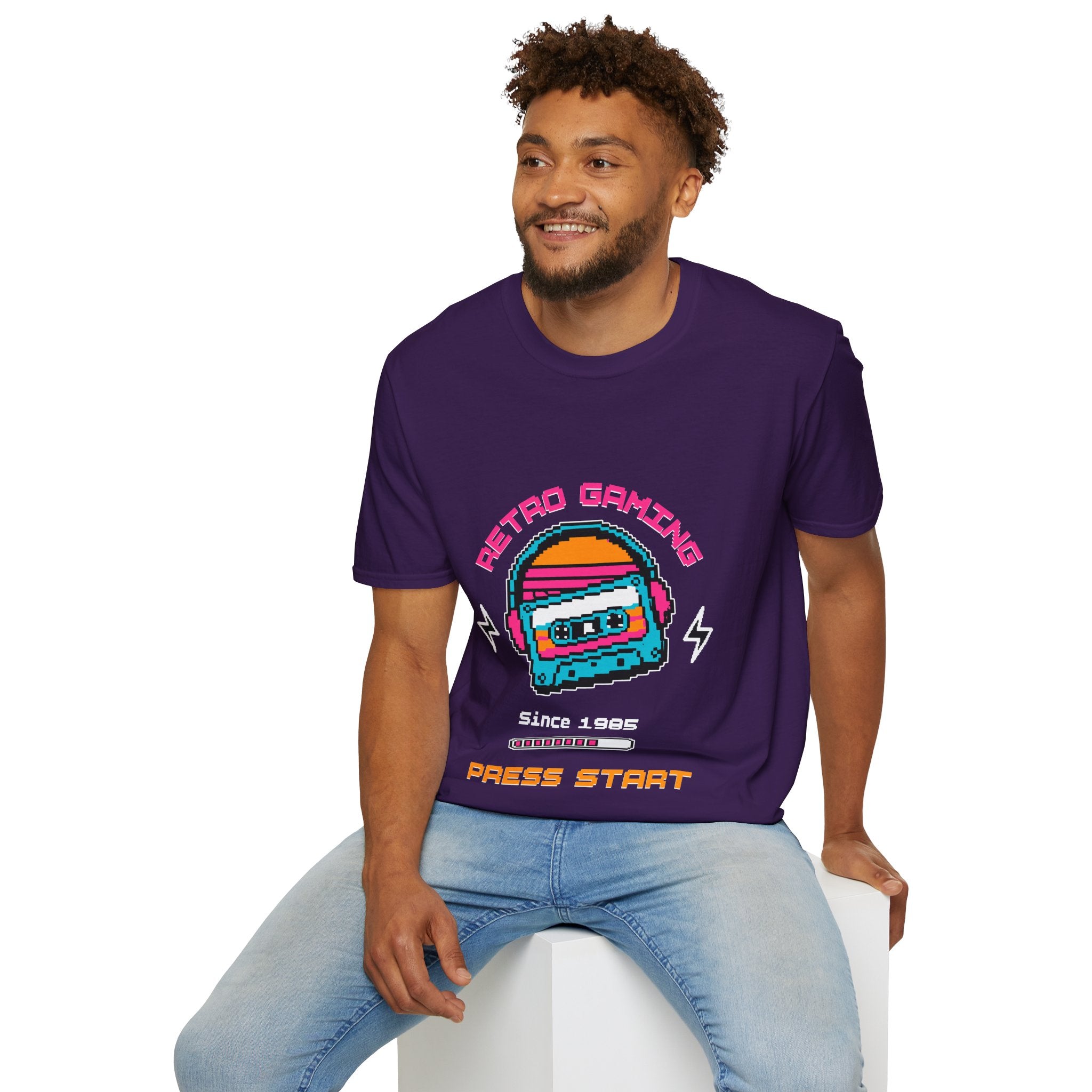Retro Gaming Unisex Softstyle T-Shirt