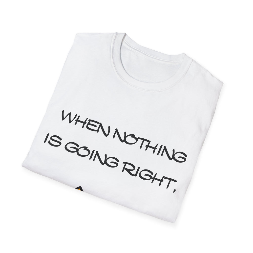 Make a Left Unisex Softstyle T-Shirt
