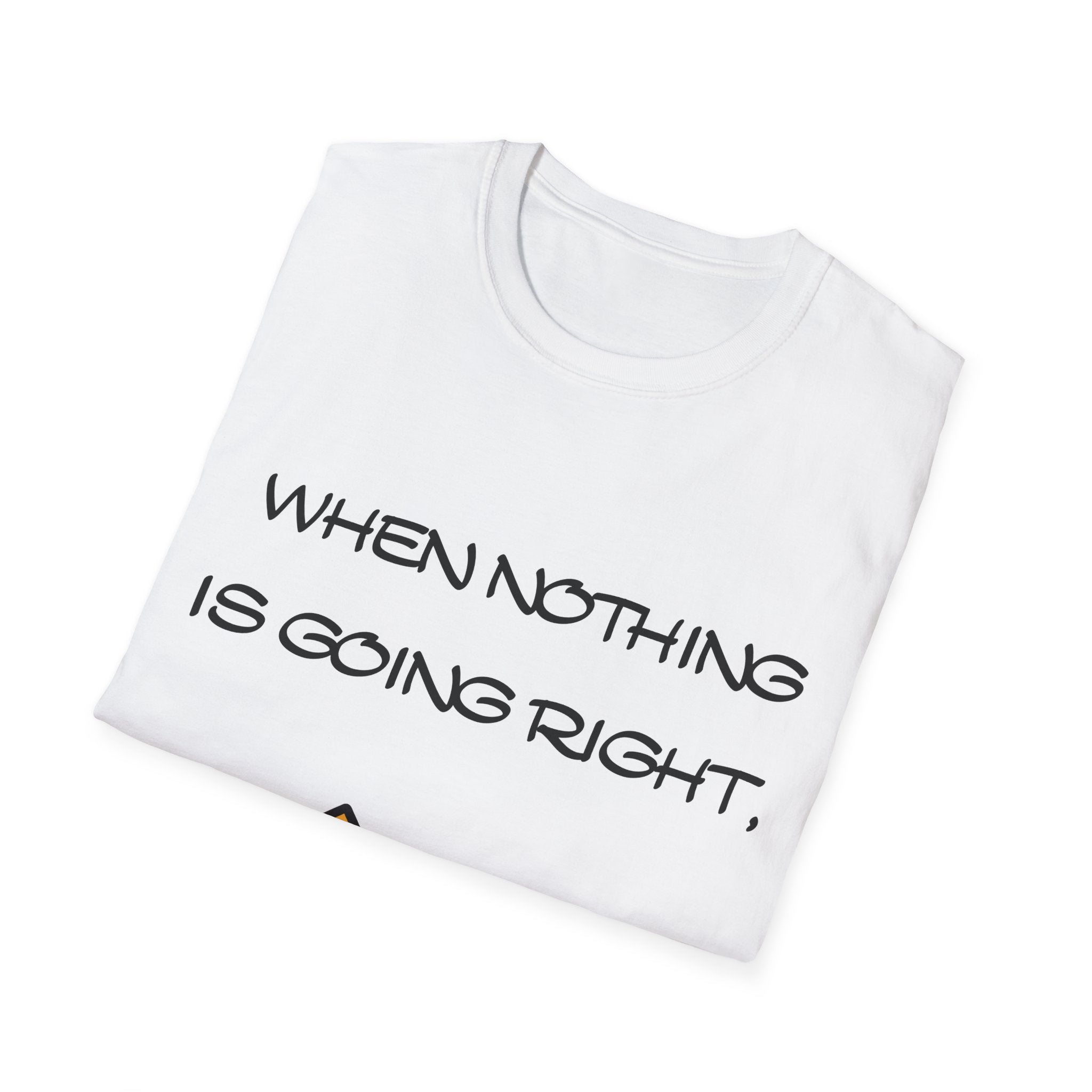 Make a Left Unisex Softstyle T-Shirt