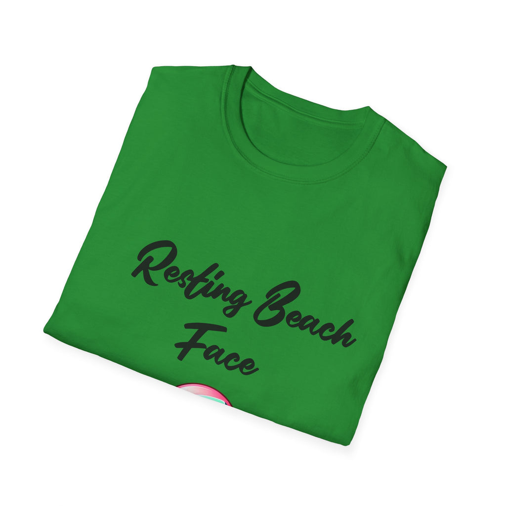 Beach Face Unisex Softstyle T-Shirt