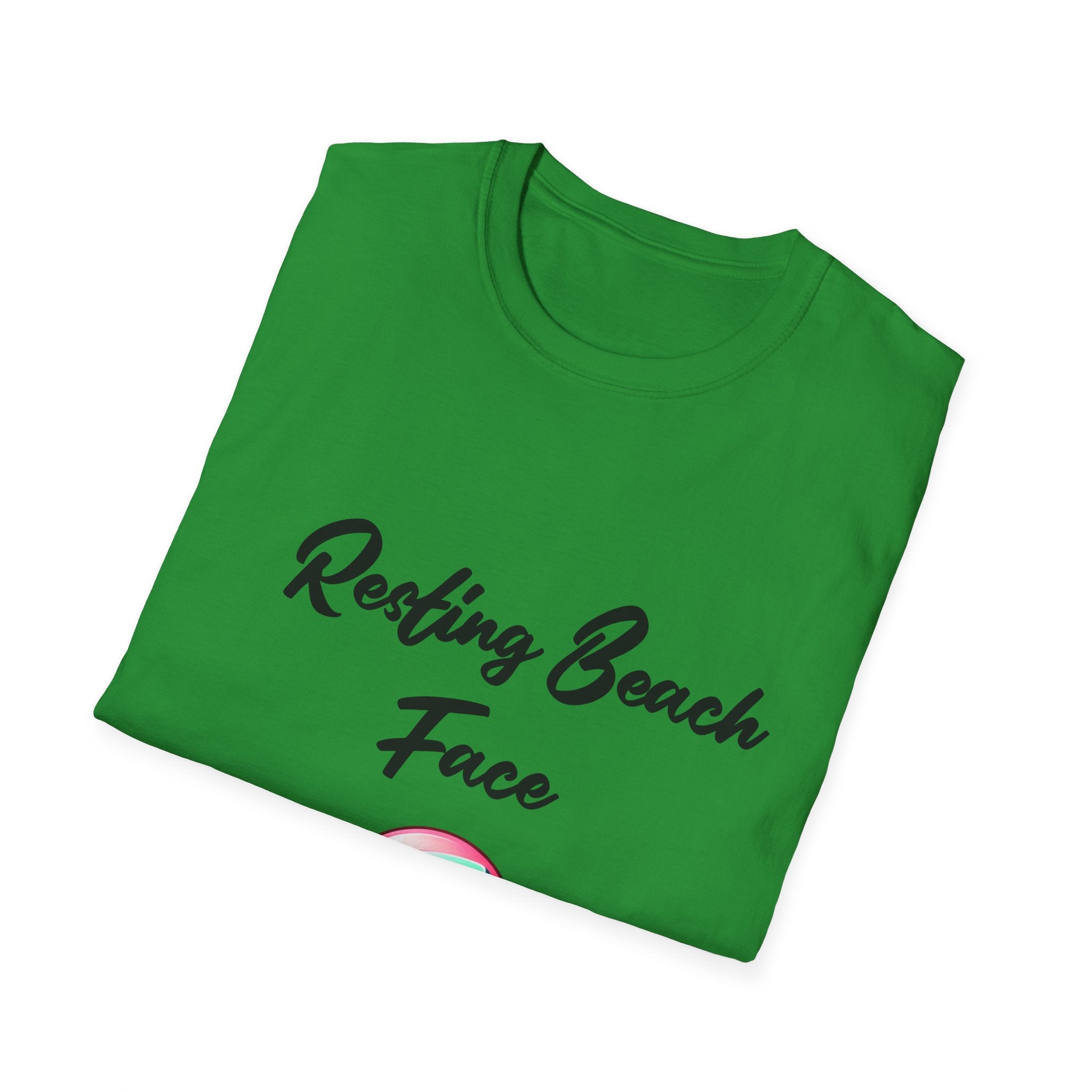 Beach Face Unisex Softstyle T-Shirt