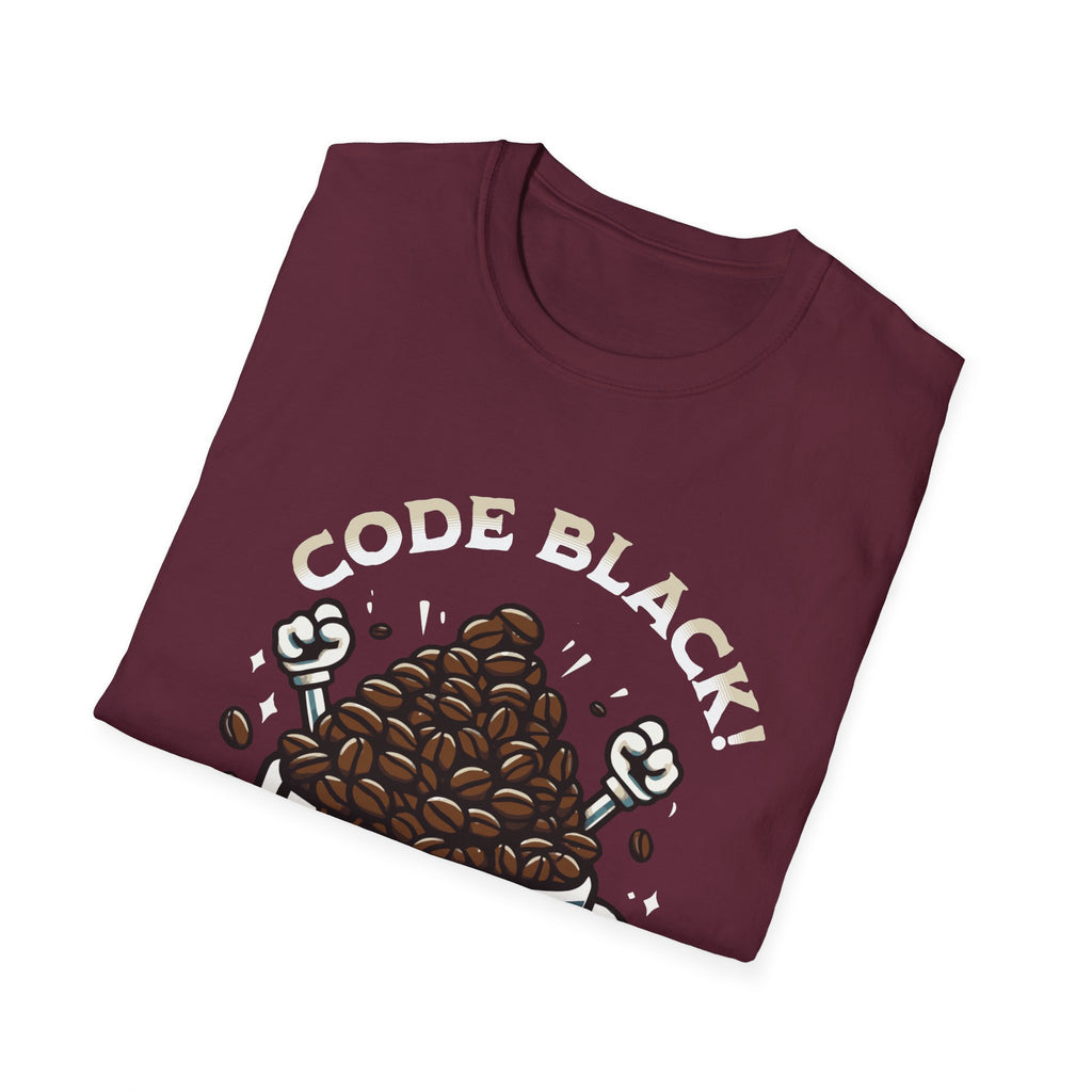 Code Black Unisex Softstyle T-Shirt