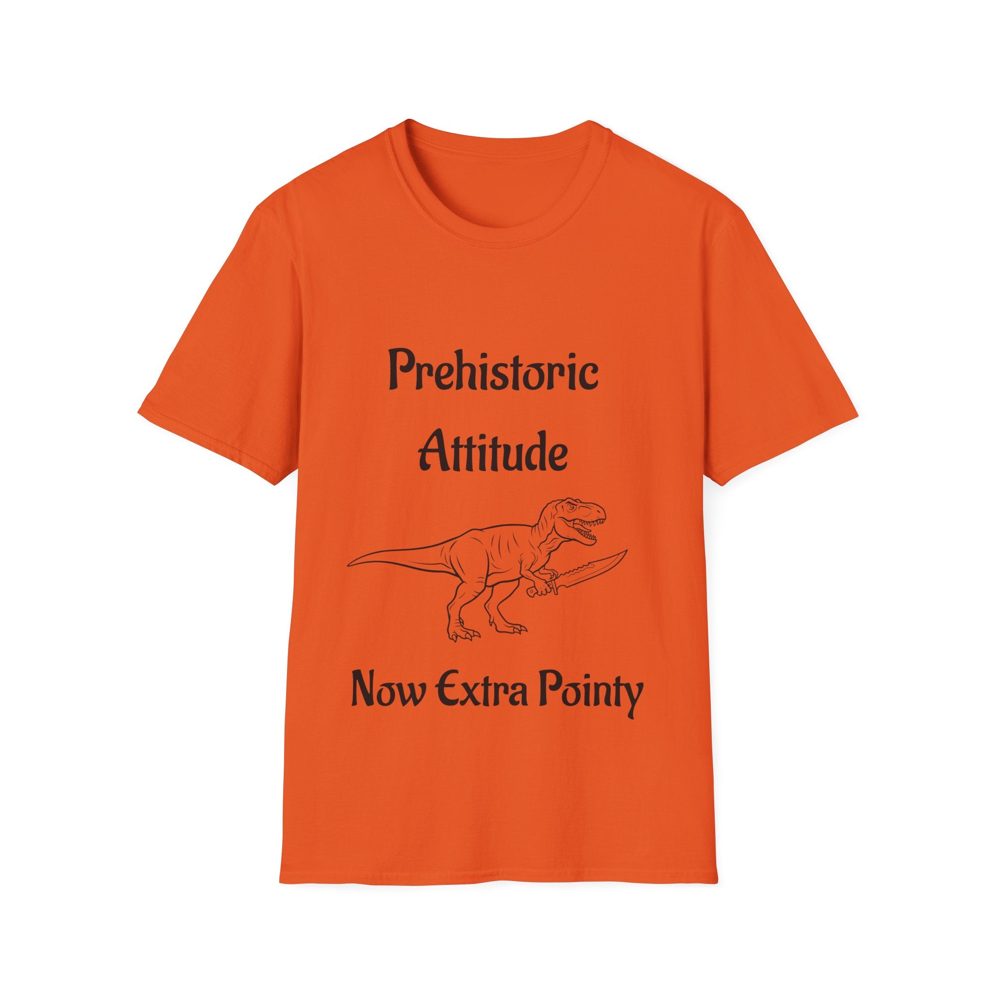 Prehistoric Attitude Unisex Softstyle T-Shirt