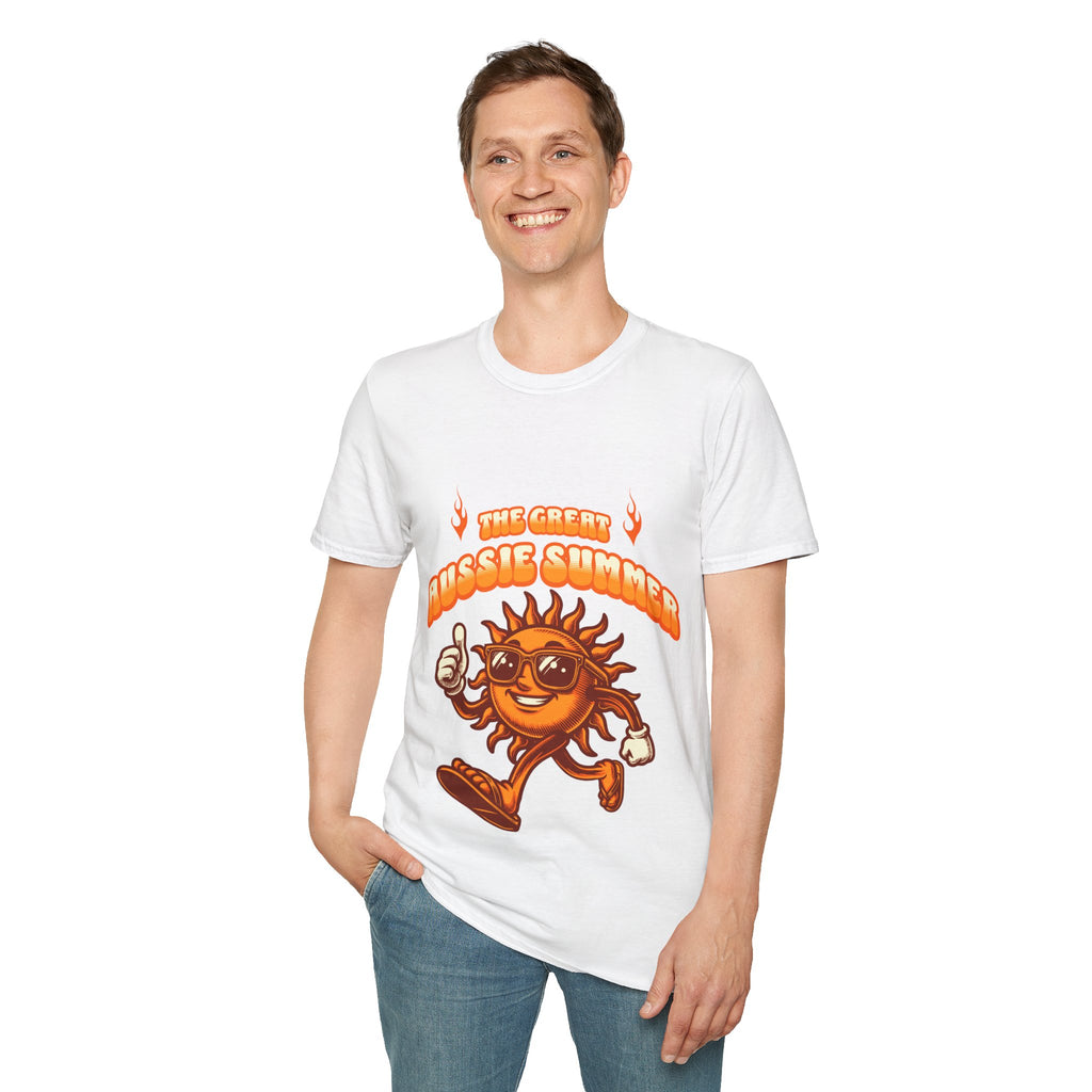 Aussie Summer Unisex Softstyle T-Shirt