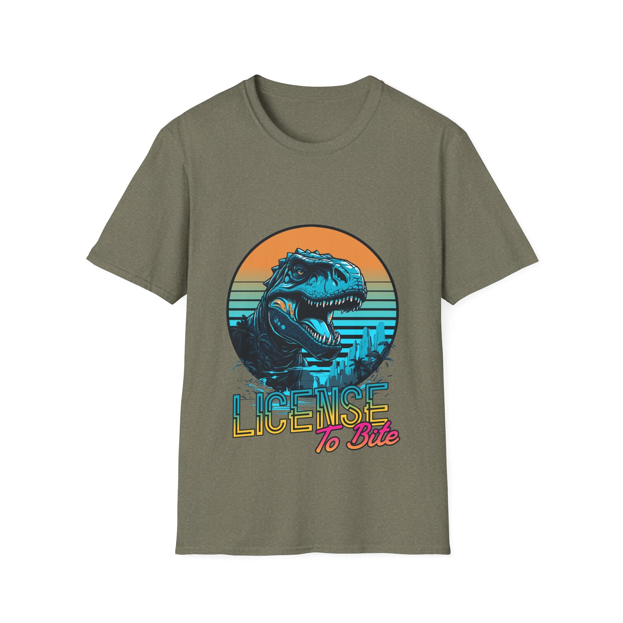 License to Bite Unisex Softstyle T-Shirt