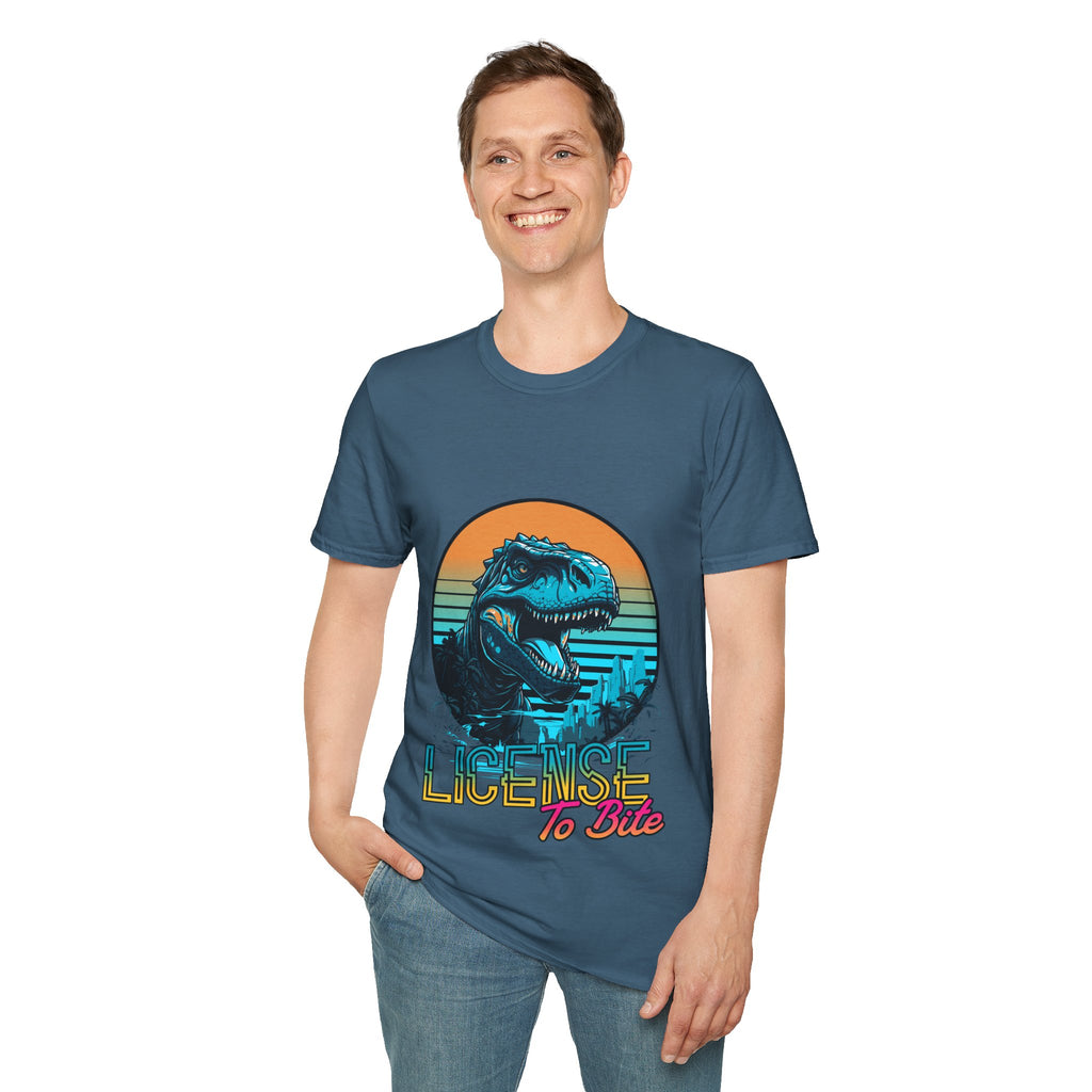 License to Bite Unisex Softstyle T-Shirt