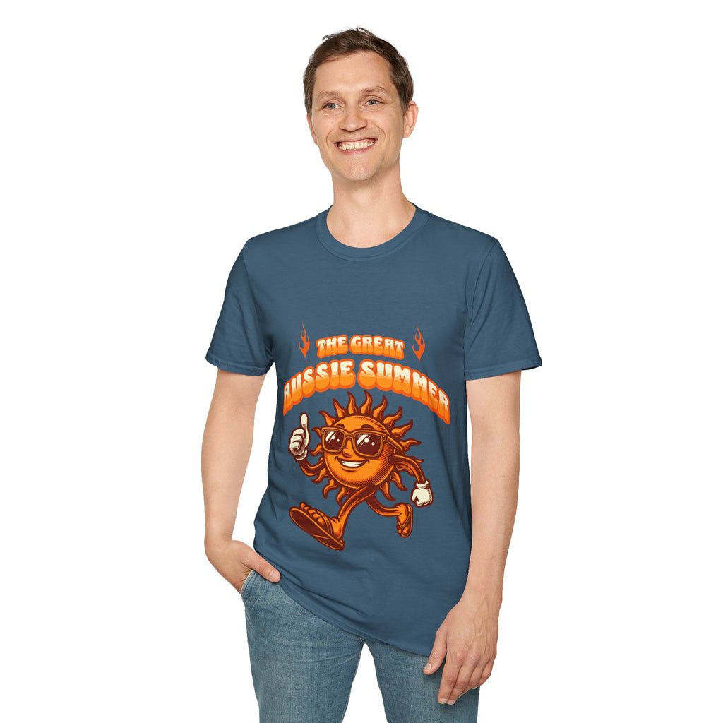 Aussie Summer Unisex Softstyle T-Shirt