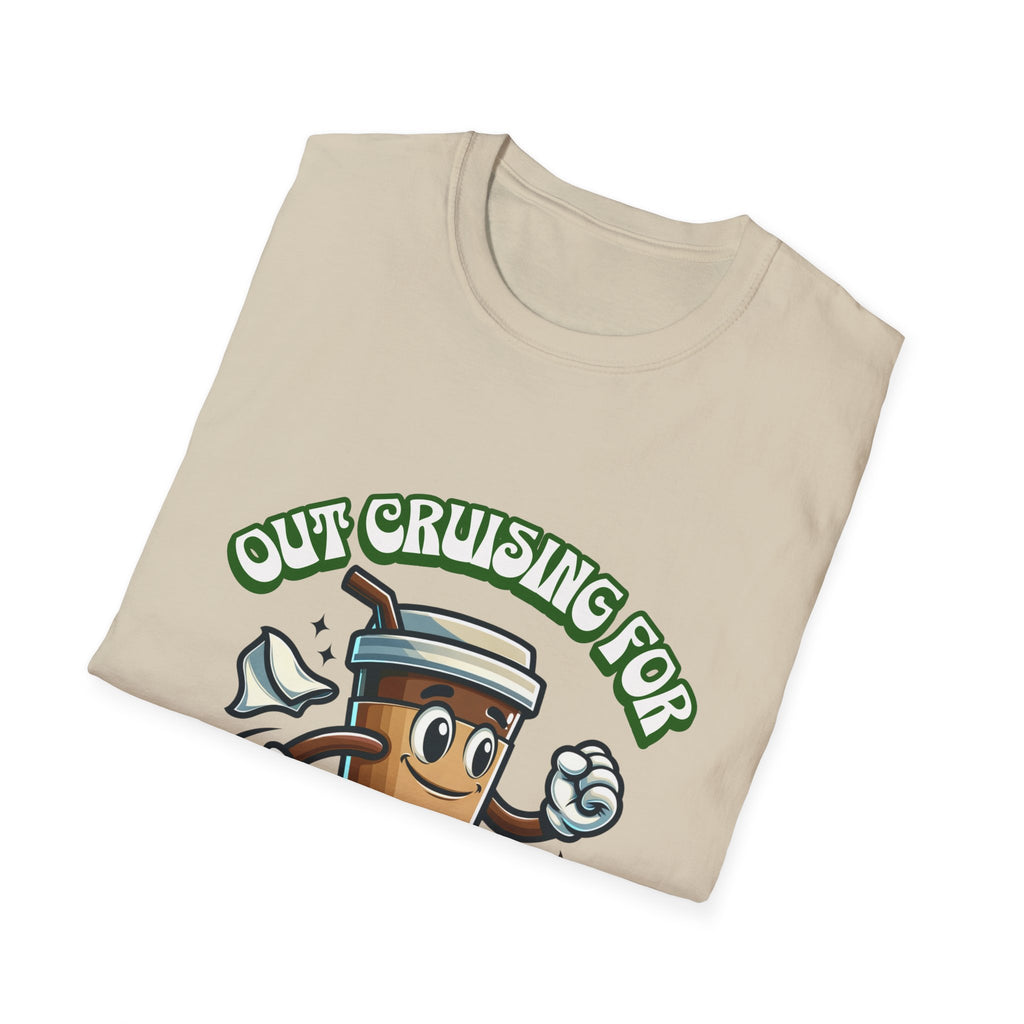 Cruising for Coffee Unisex Softstyle T-Shirt