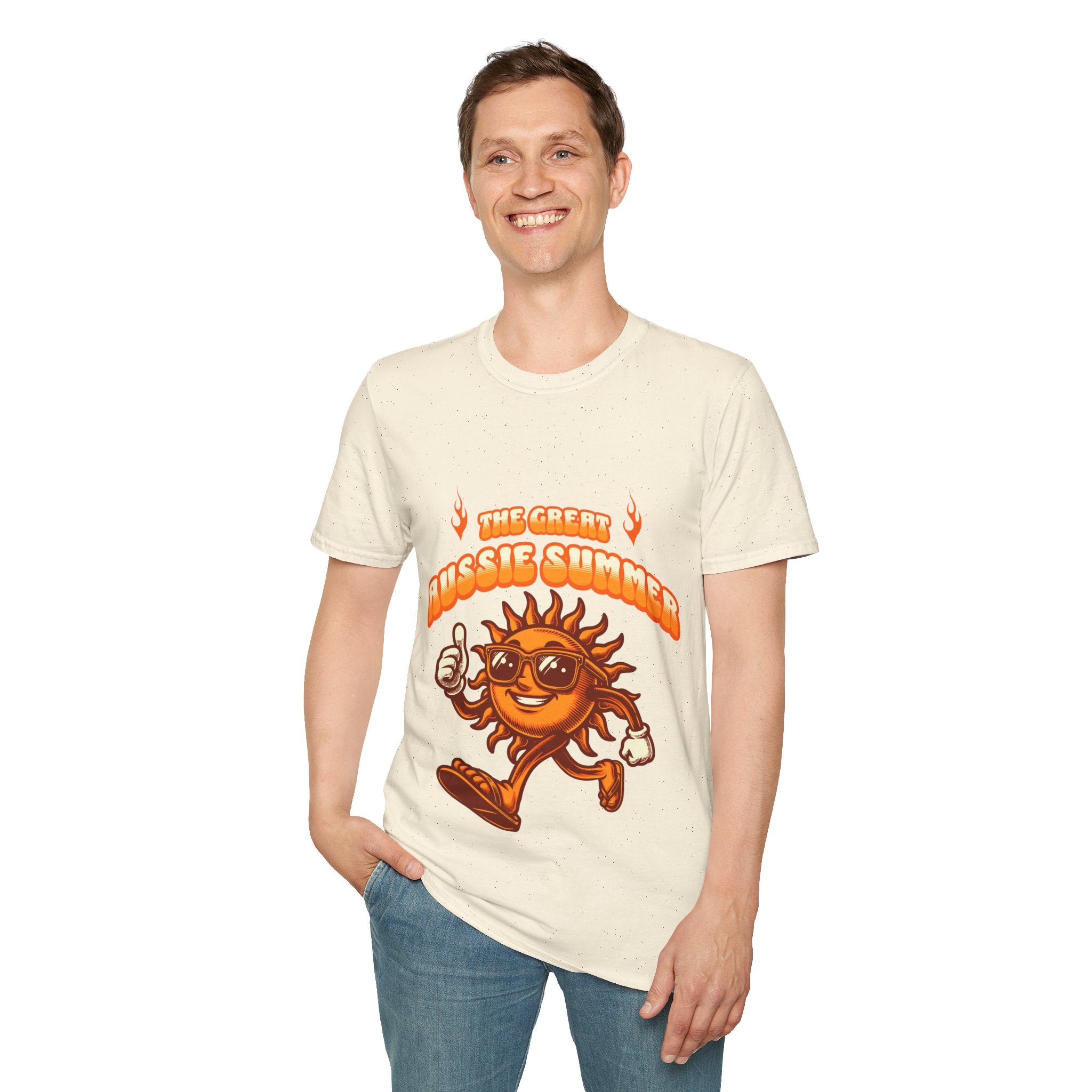 Aussie Summer Unisex Softstyle T-Shirt