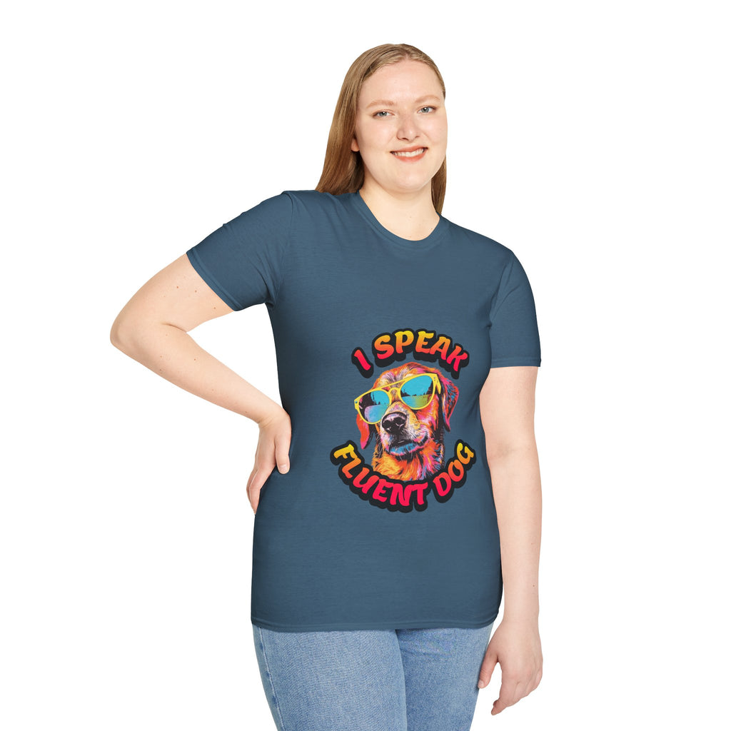 Fluent Dog Unisex Softstyle T-Shirt