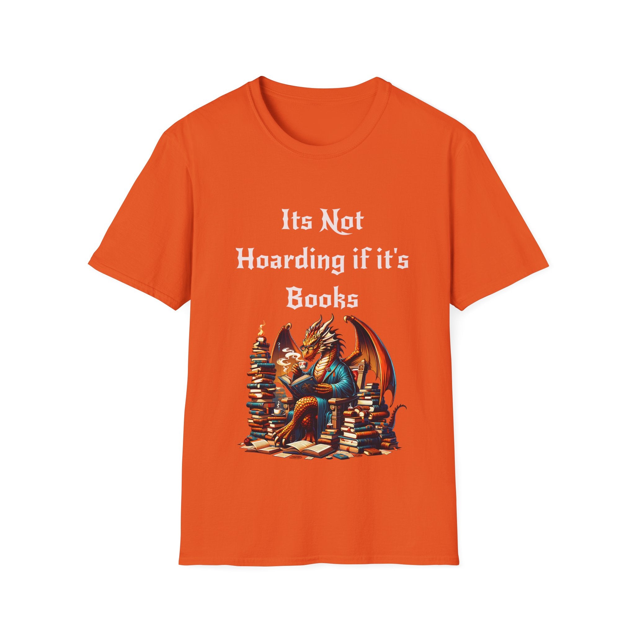 Hoarding Books Unisex Softstyle T-Shirt