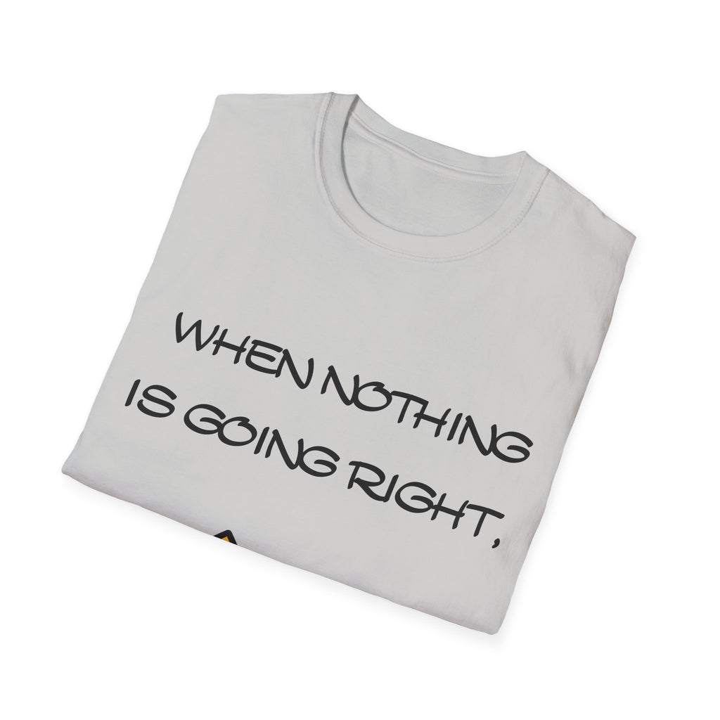 Make a Left Unisex Softstyle T-Shirt