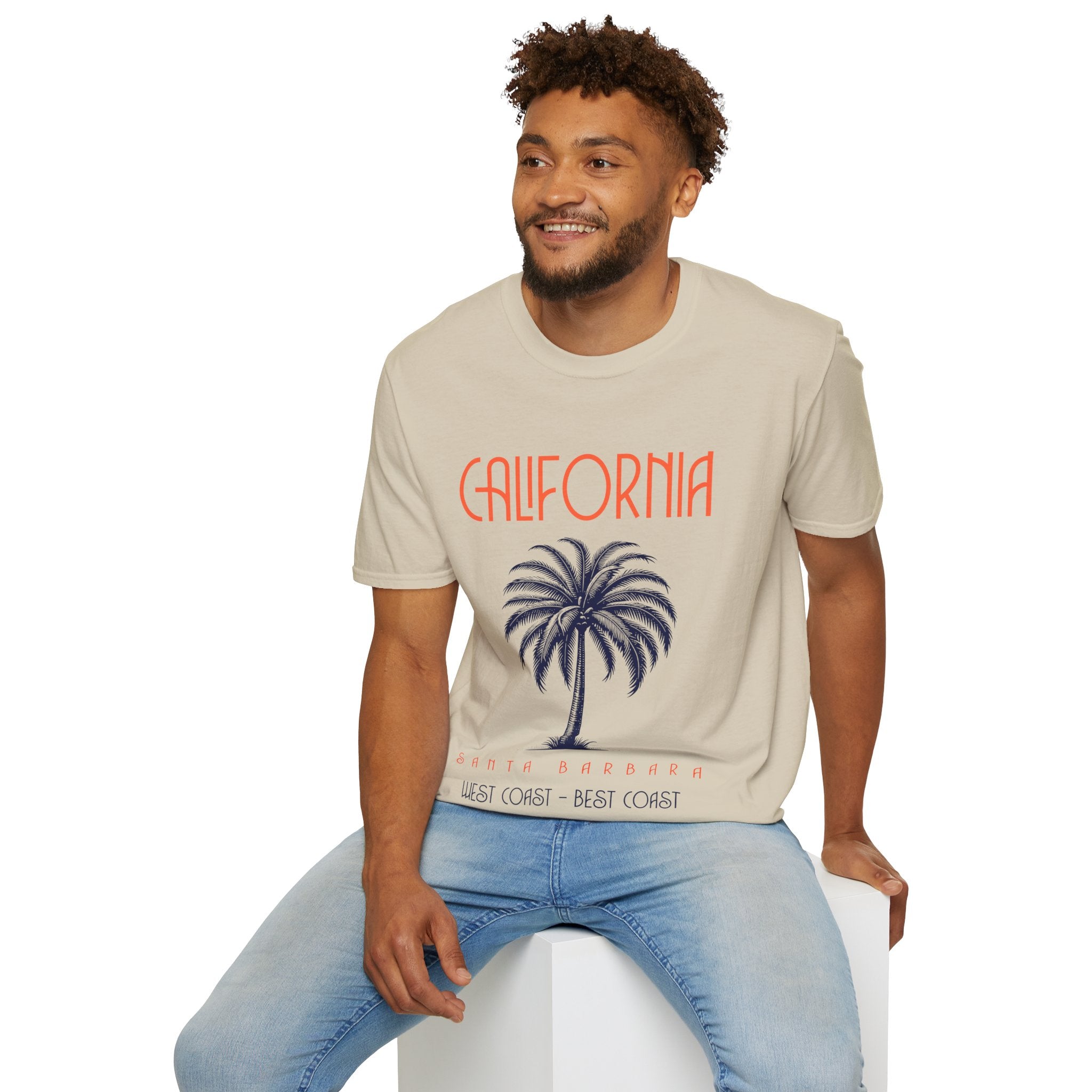 California Best Coast Unisex Softstyle T-Shirt
