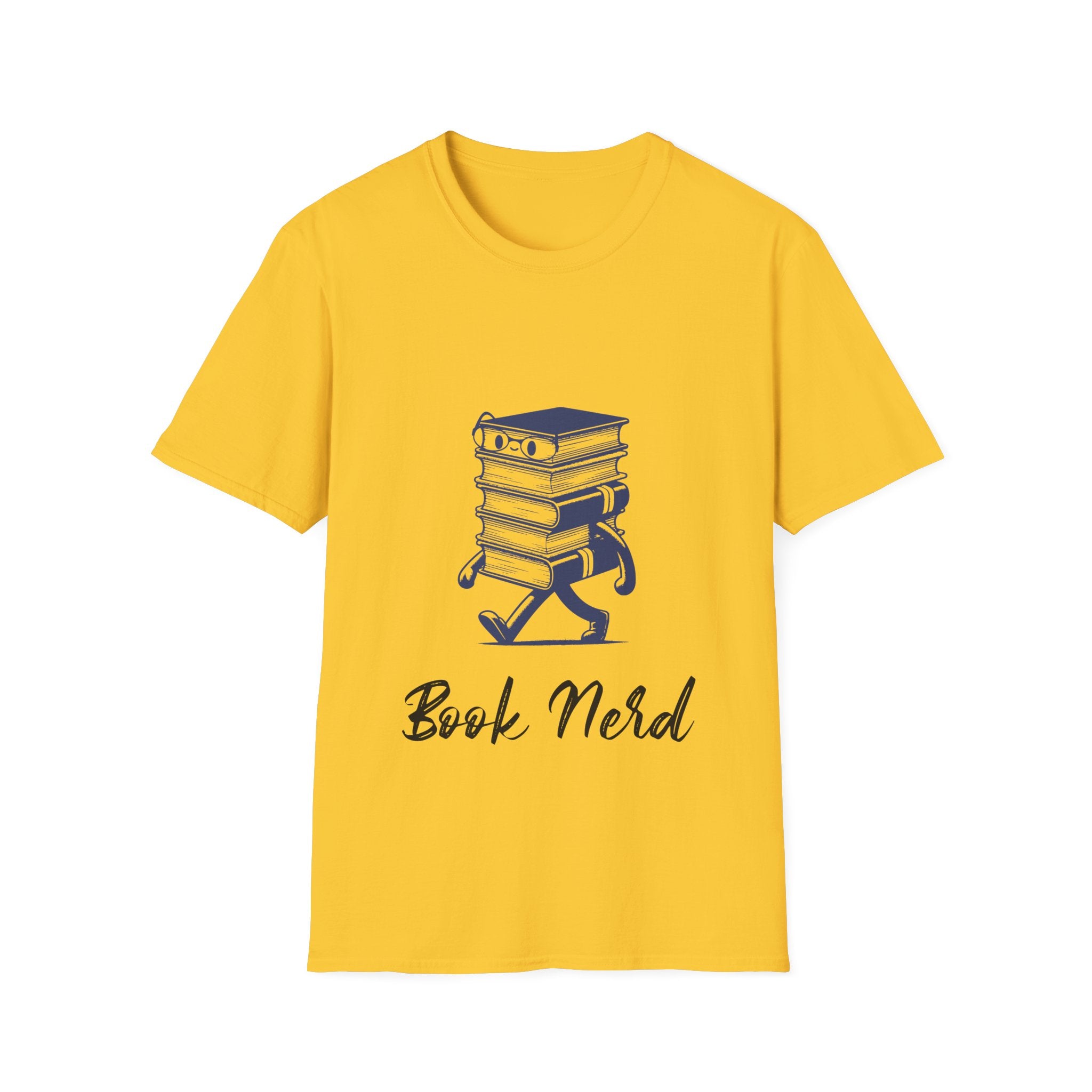 Book Nerd Unisex Softstyle T-Shirt