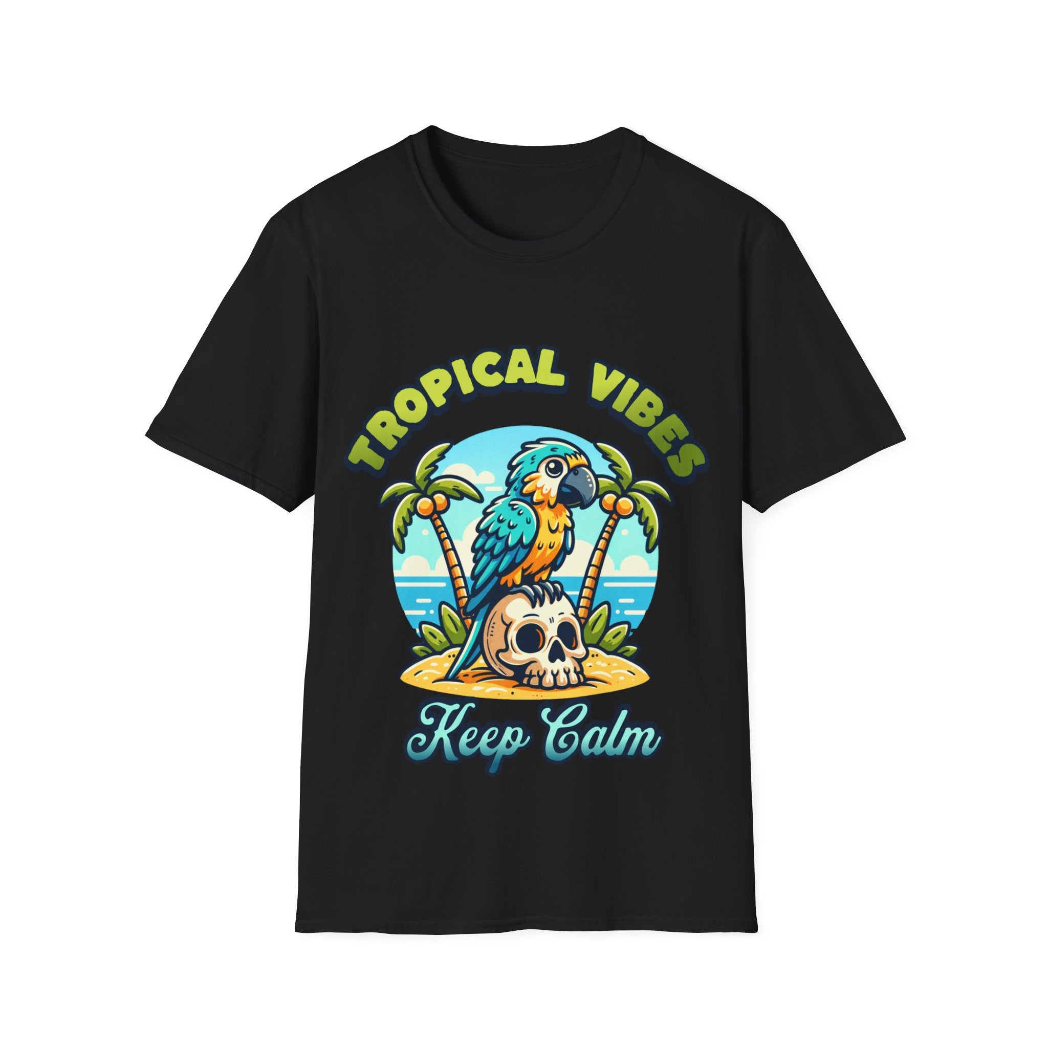 Tropical Vibes Unisex Softstyle T-Shirt