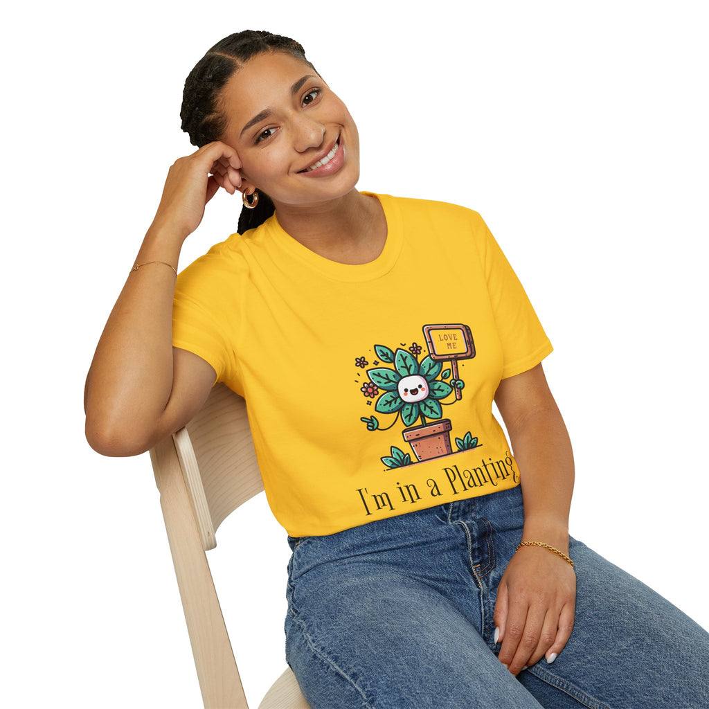Planting Mood Unisex Softstyle T-Shirt