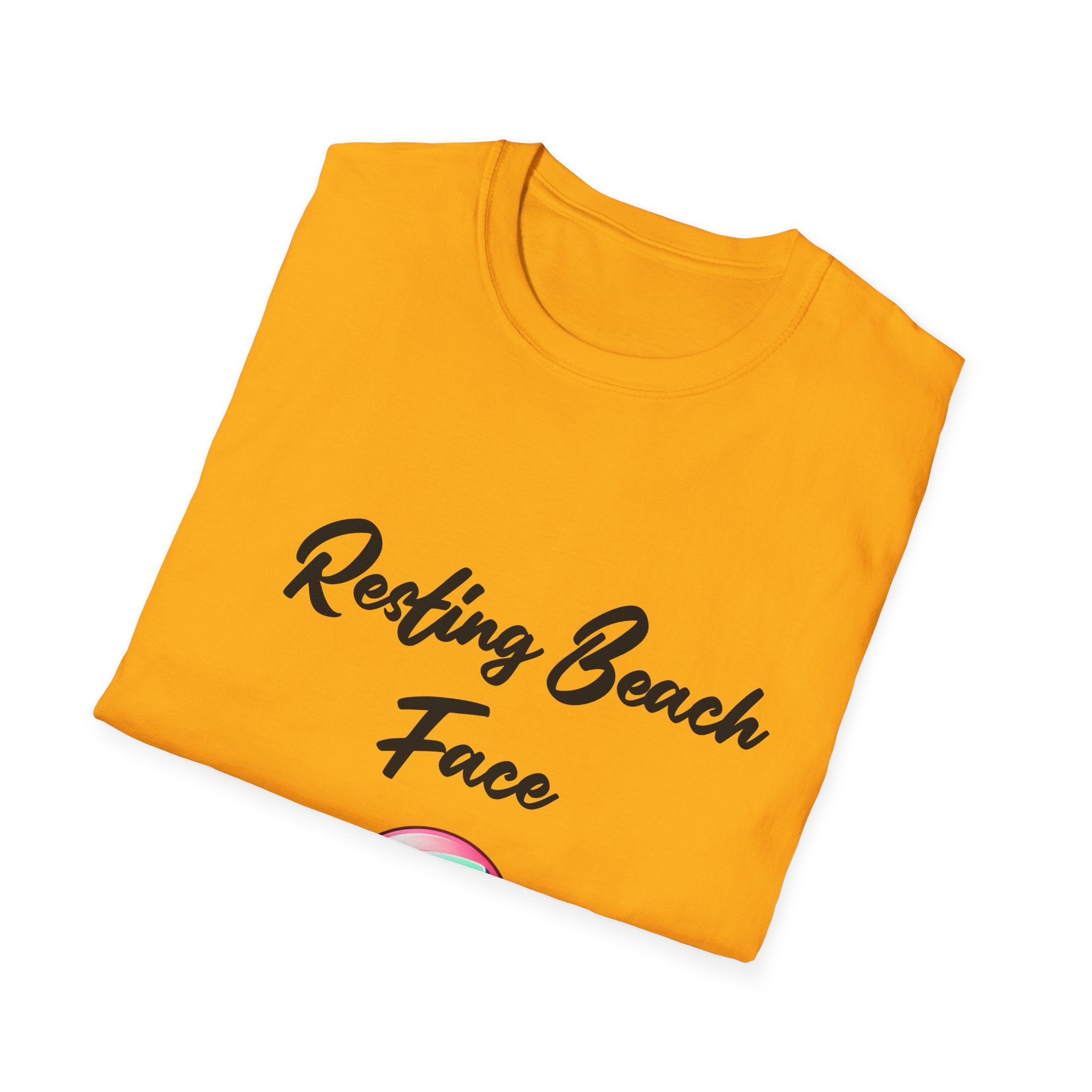 Beach Face Unisex Softstyle T-Shirt