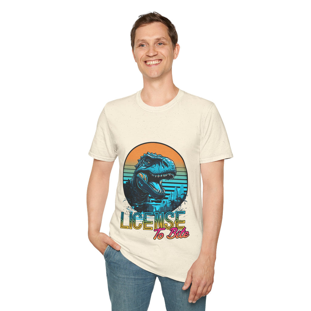 License to Bite Unisex Softstyle T-Shirt
