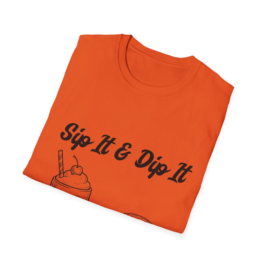 Sip it & Dip It Unisex Softstyle T-Shirt