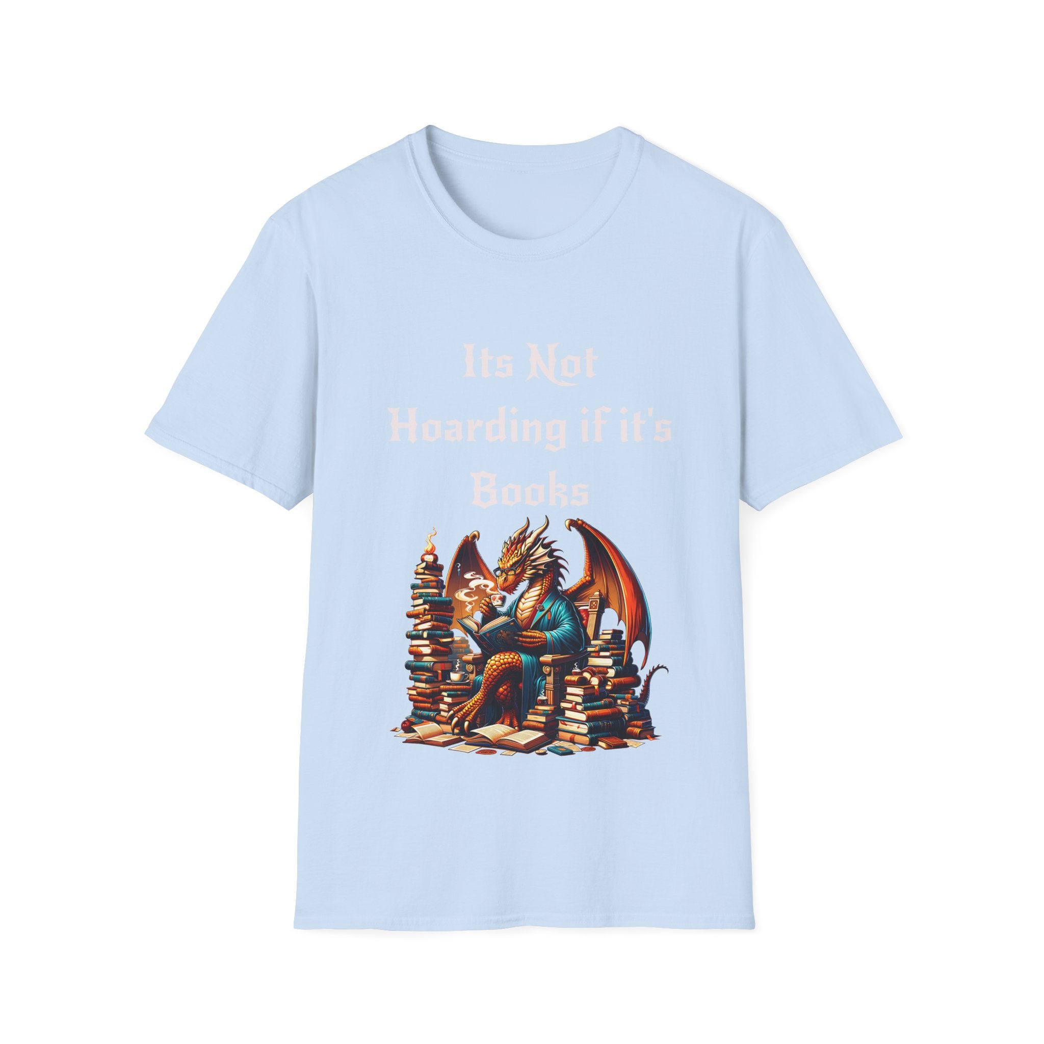 Hoarding Books Unisex Softstyle T-Shirt