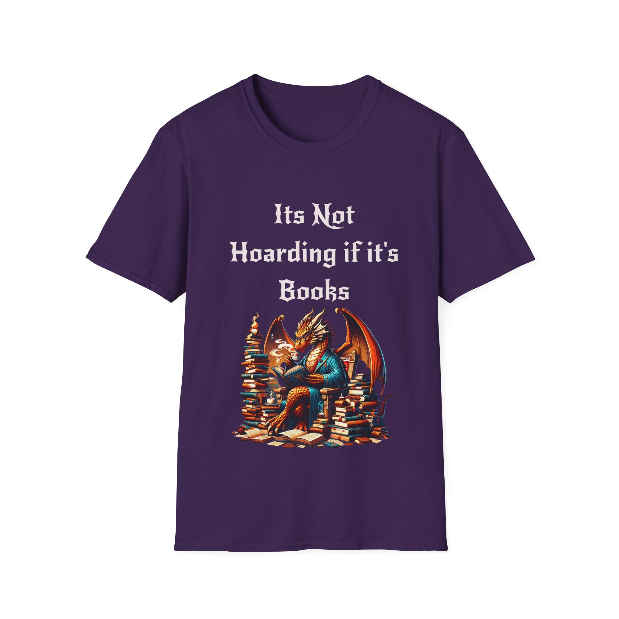 Hoarding Books Unisex Softstyle T-Shirt