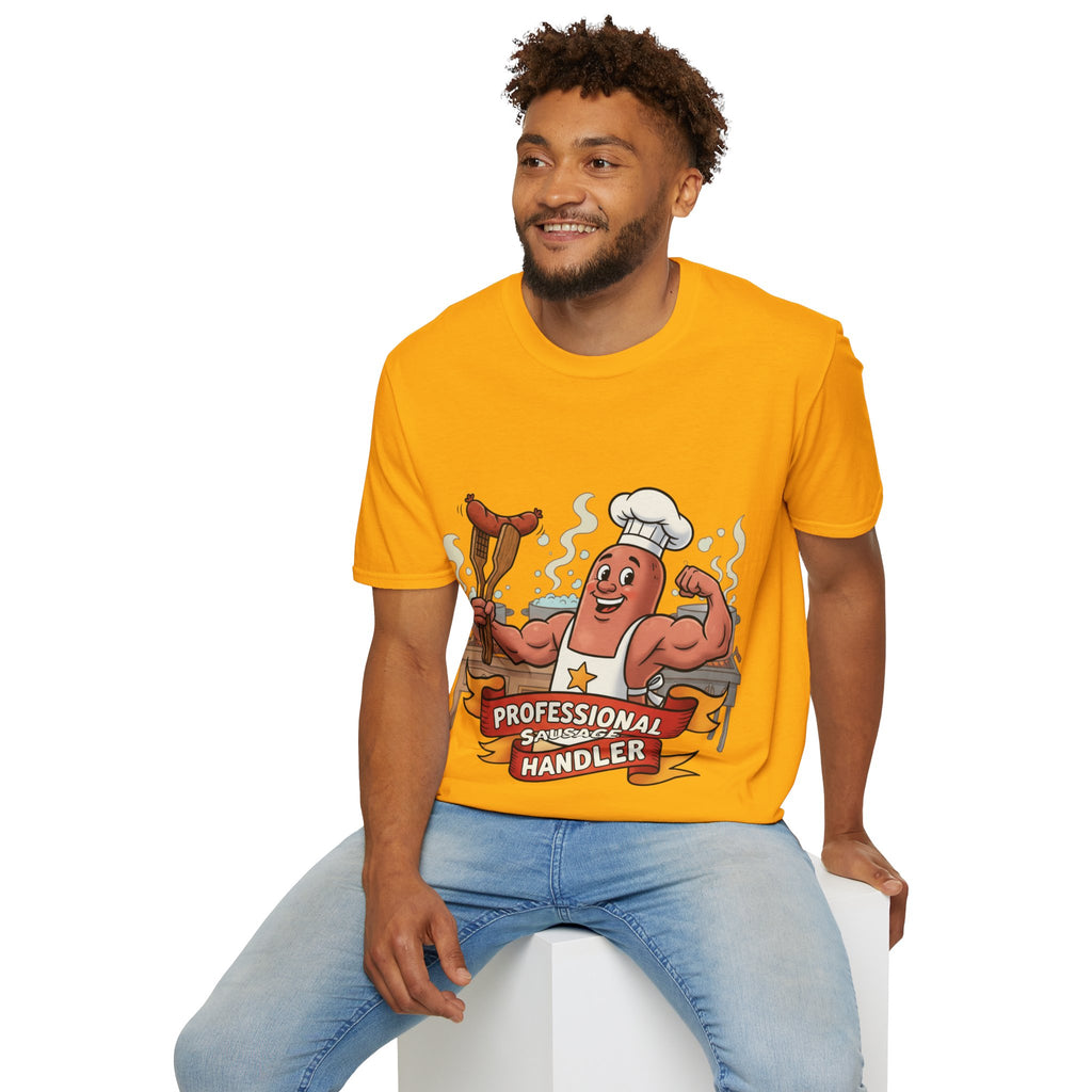 Sausage Handler Unisex Softstyle T-Shirt