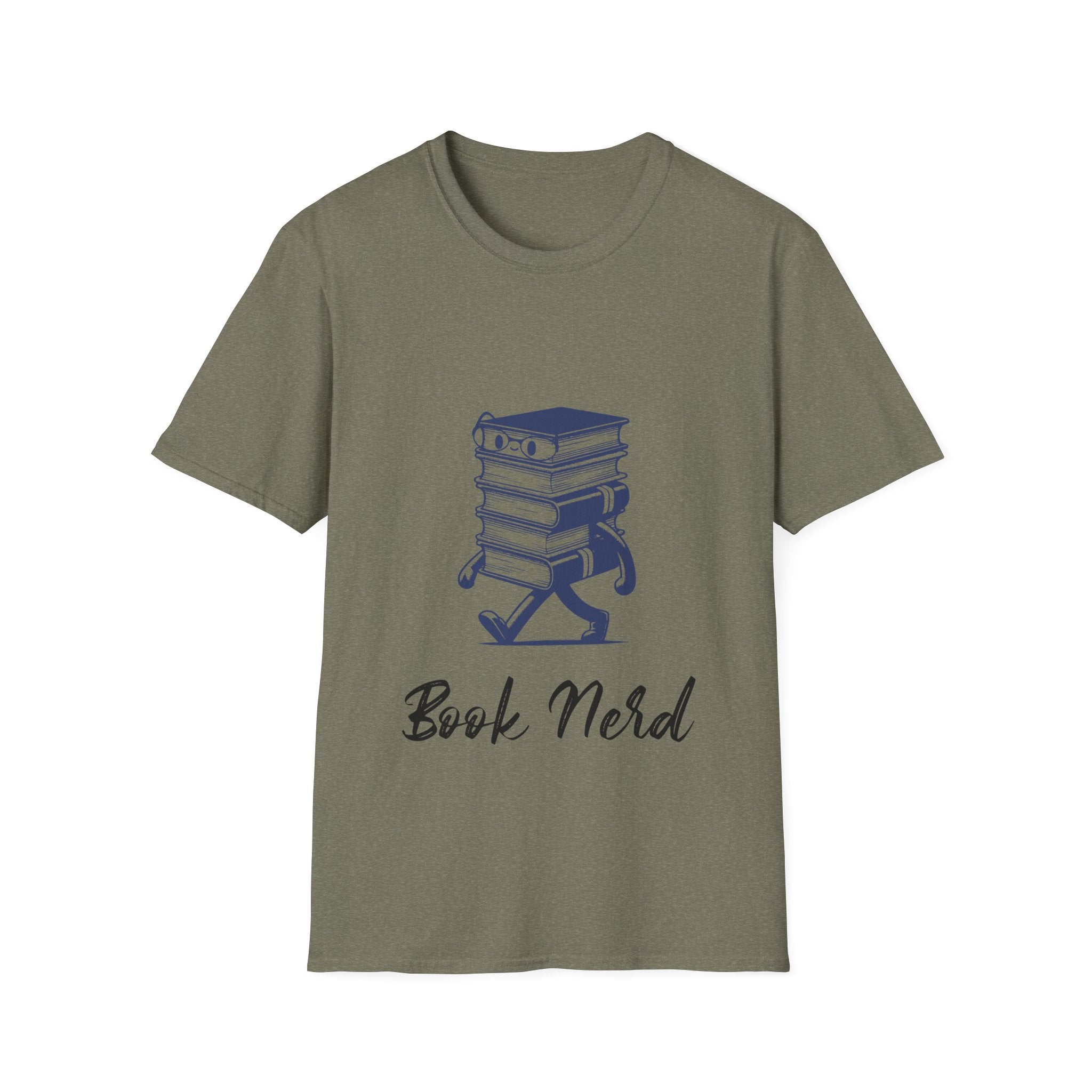 Book Nerd Unisex Softstyle T-Shirt