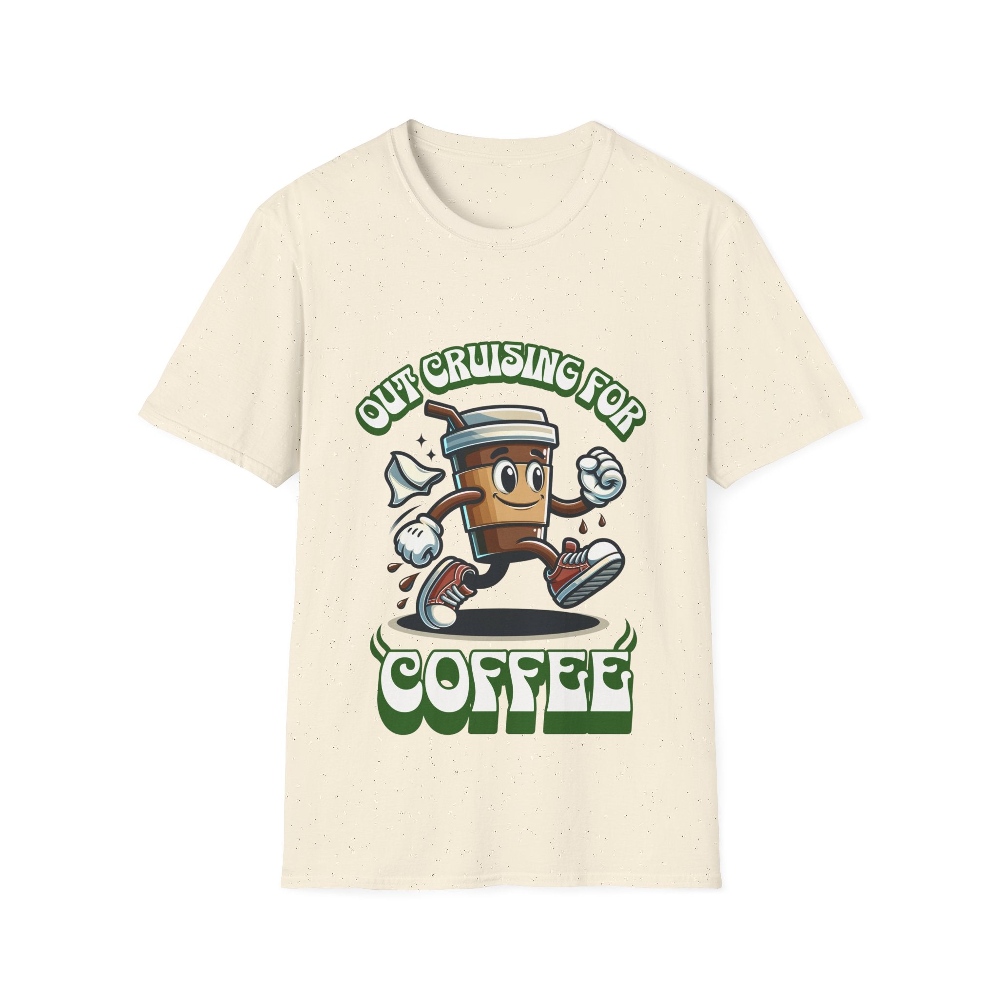 Cruising for Coffee Unisex Softstyle T-Shirt