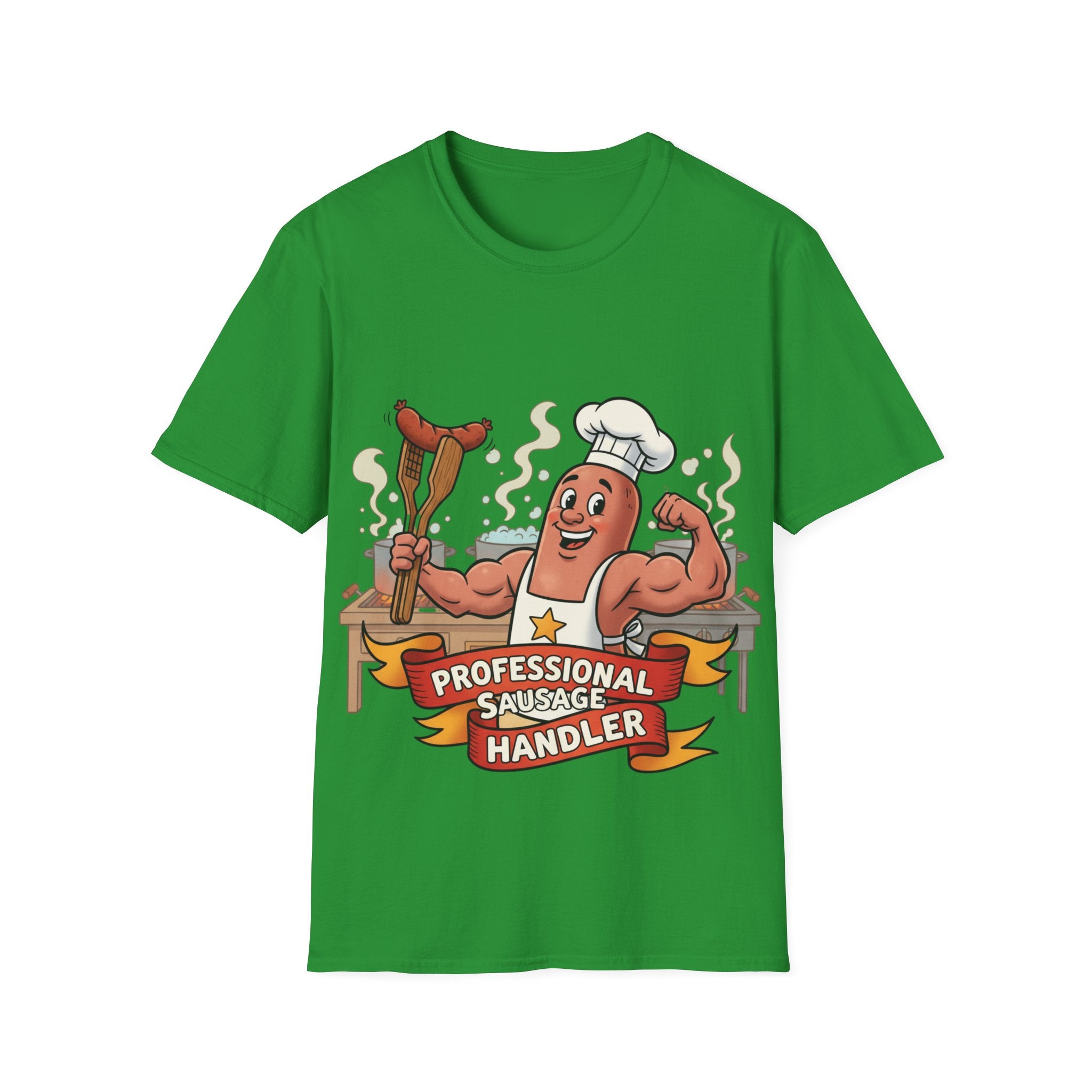 Sausage Handler Unisex Softstyle T-Shirt