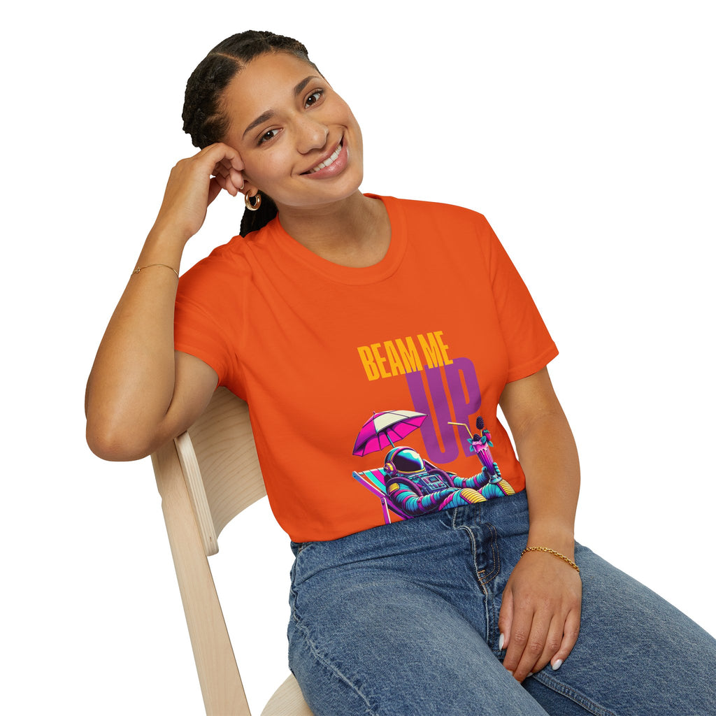 Beam Me Up Unisex Softstyle T-Shirt