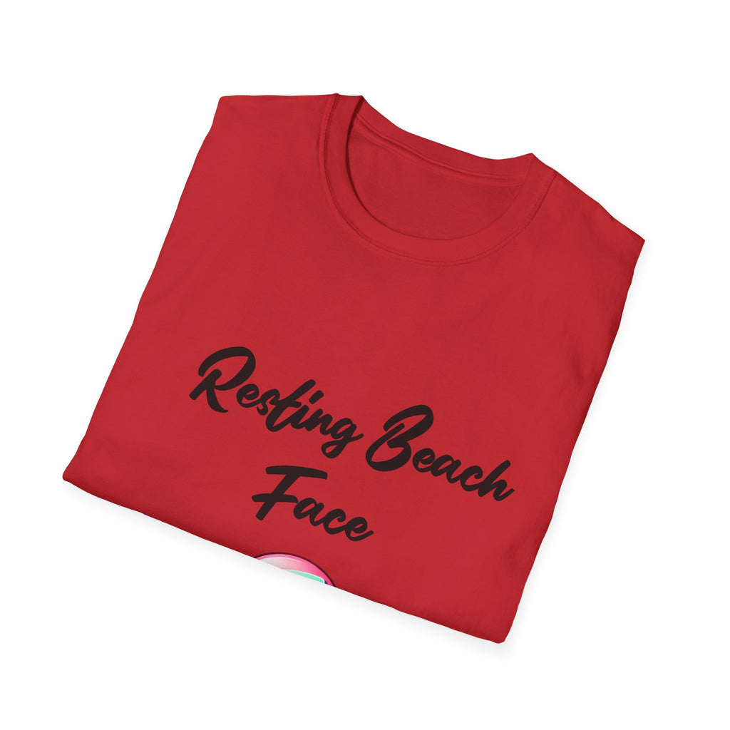 Beach Face Unisex Softstyle T-Shirt