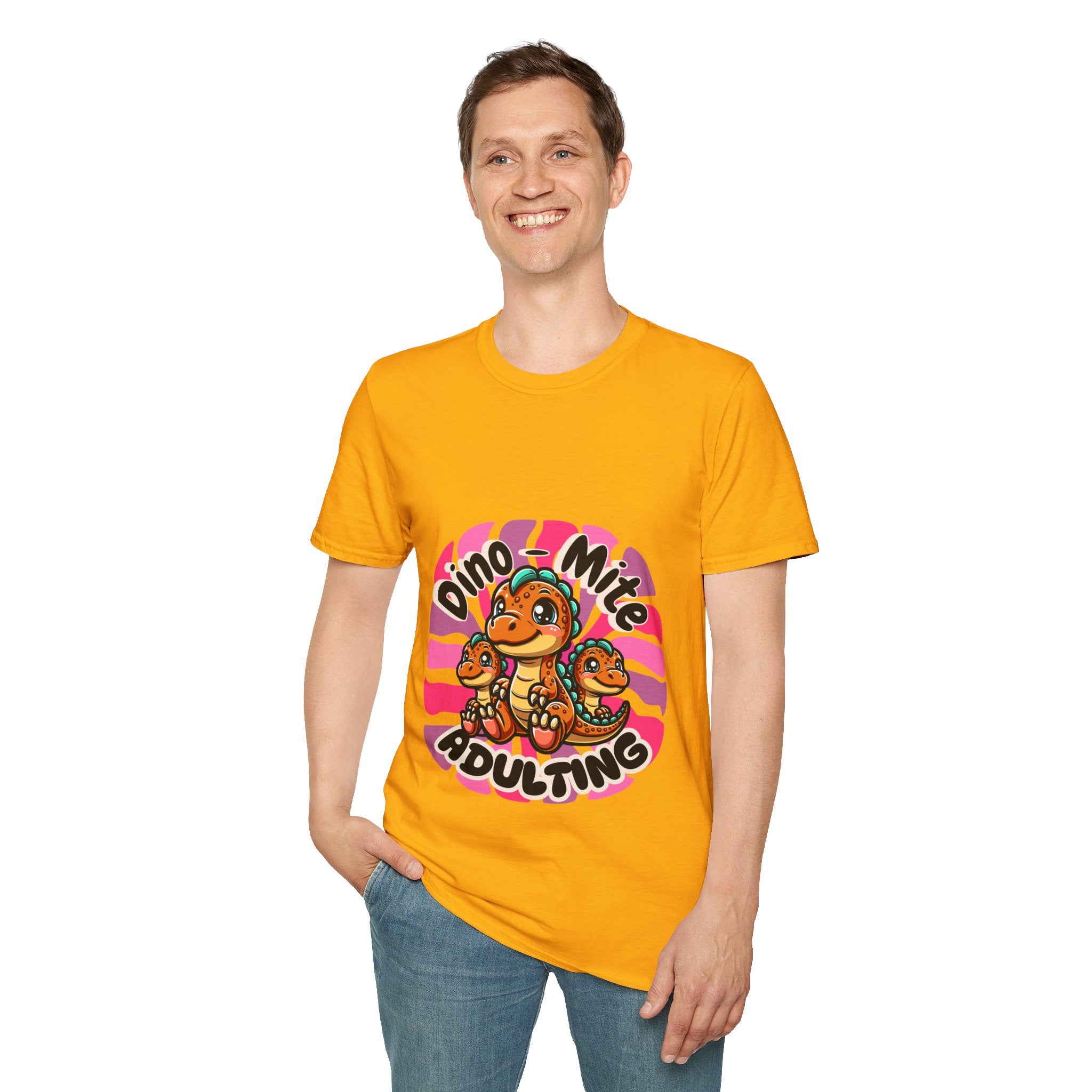 Dino mite Unisex Softstyle T-Shirt