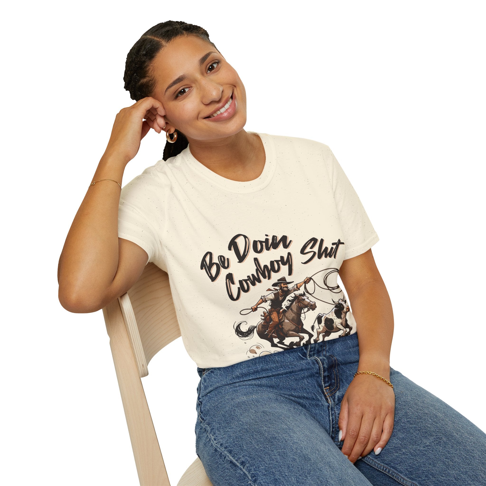 Cowboy Shit Unisex Softstyle T-Shirt