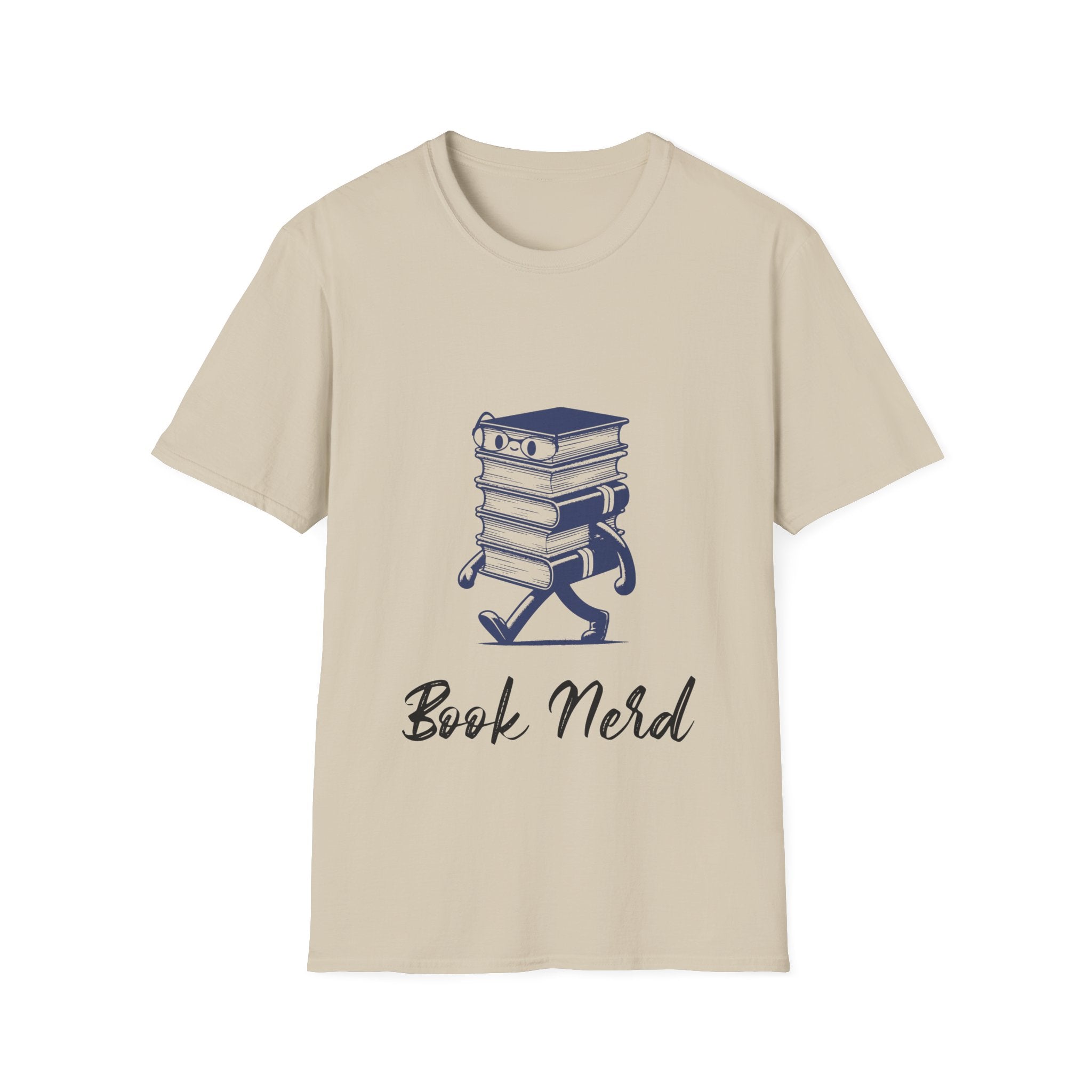 Book Nerd Unisex Softstyle T-Shirt