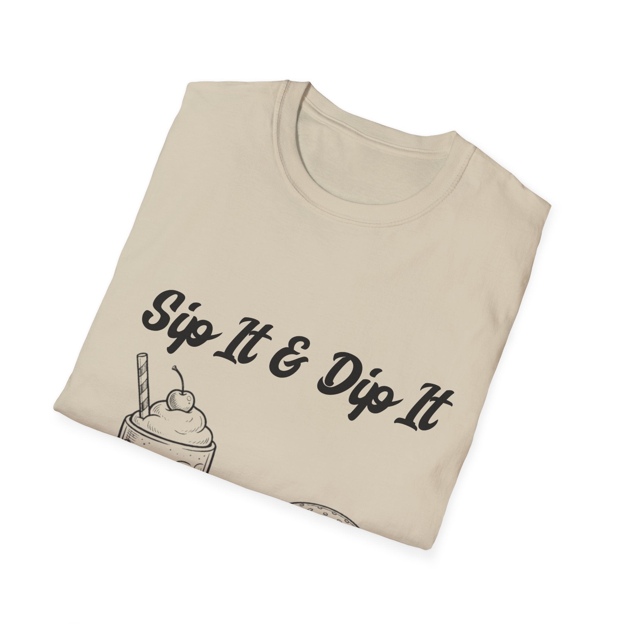 Sip it & Dip It Unisex Softstyle T-Shirt