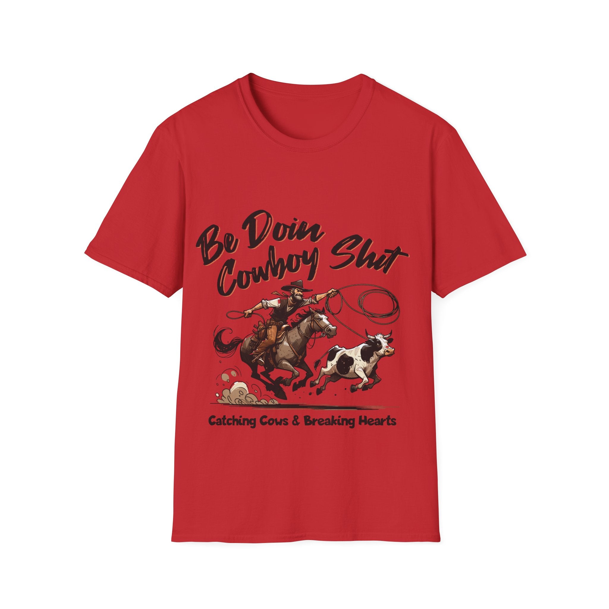 Cowboy Shit Unisex Softstyle T-Shirt