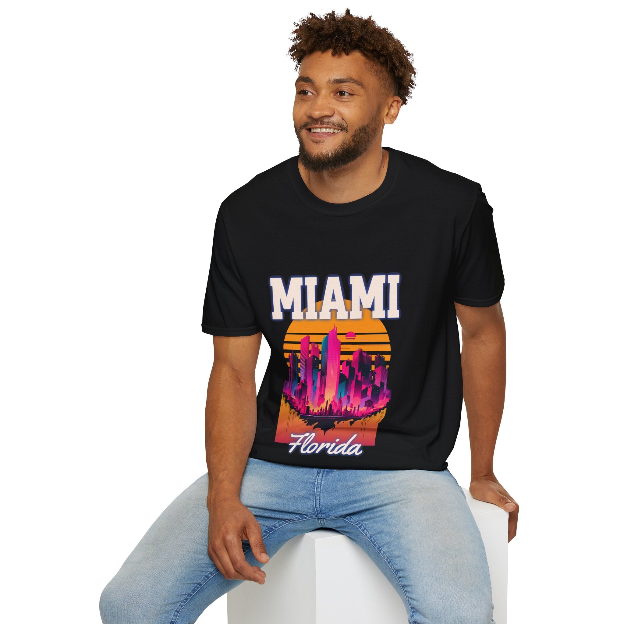 Miami Unisex Softstyle T-Shirt