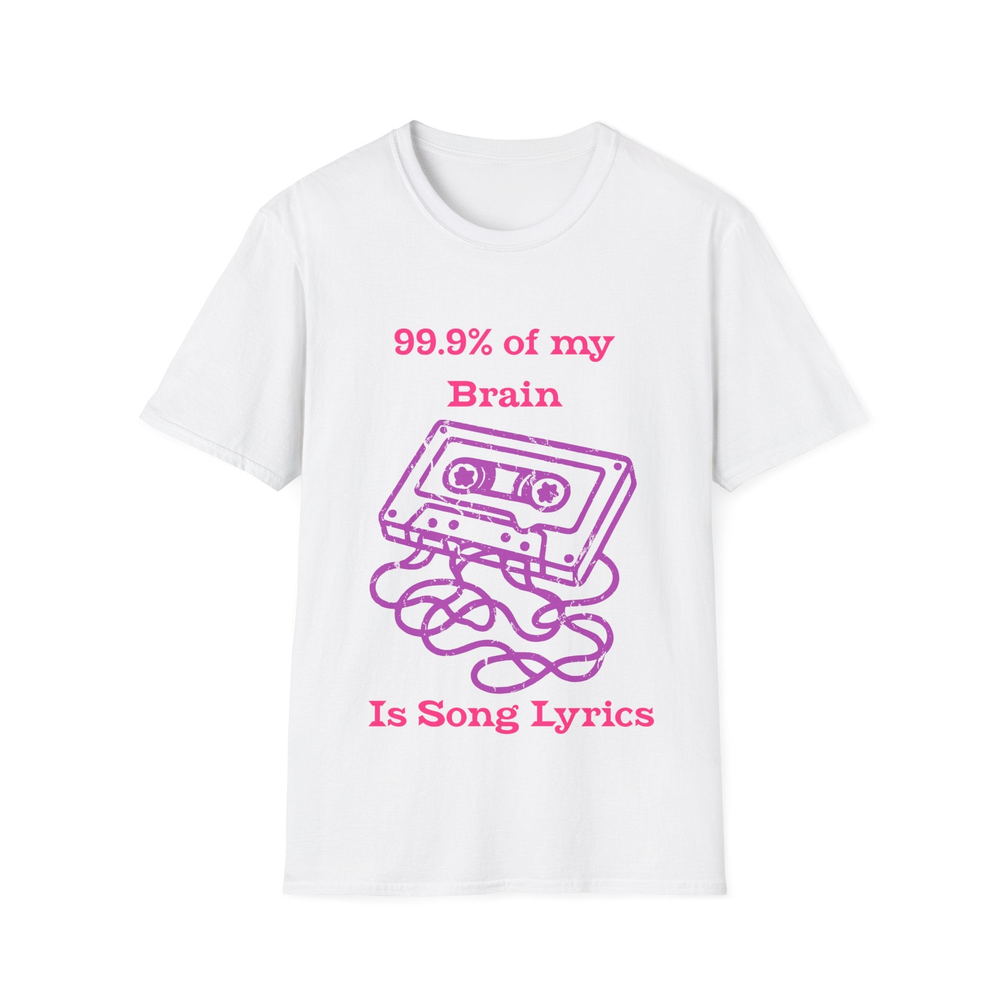 99.9% Lyrics Unisex Softstyle T-Shirt