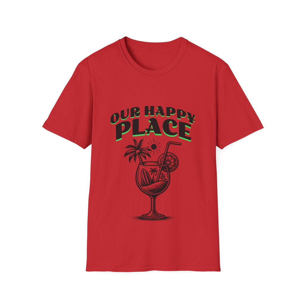 Happy Place Unisex Softstyle T-Shirt